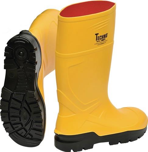 TECHNO BOOTS Sicherheitsstiefel Rönne Größe 43 gelb - 35332-43