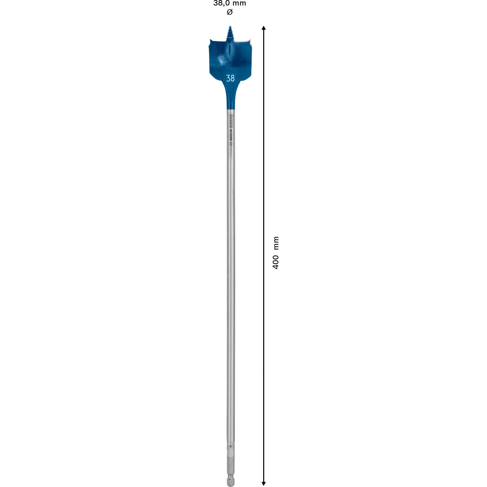 Bosch Expert SelfCut Speed Flachfräsbohrer 38 x 400 mm - 2608900357