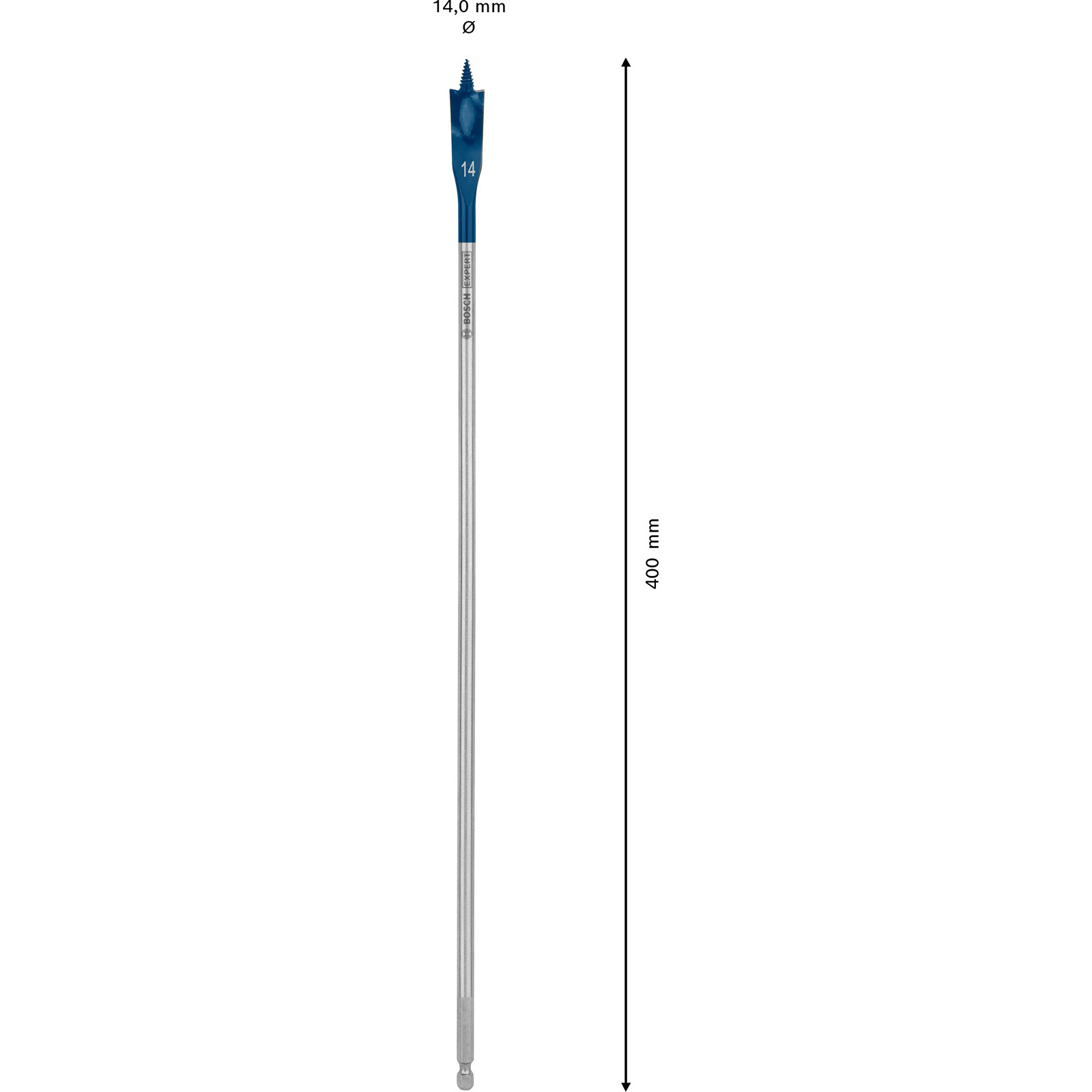 Bosch Expert SelfCut Speed Flachfräsbohrer 14 x 400 mm - 2608900342