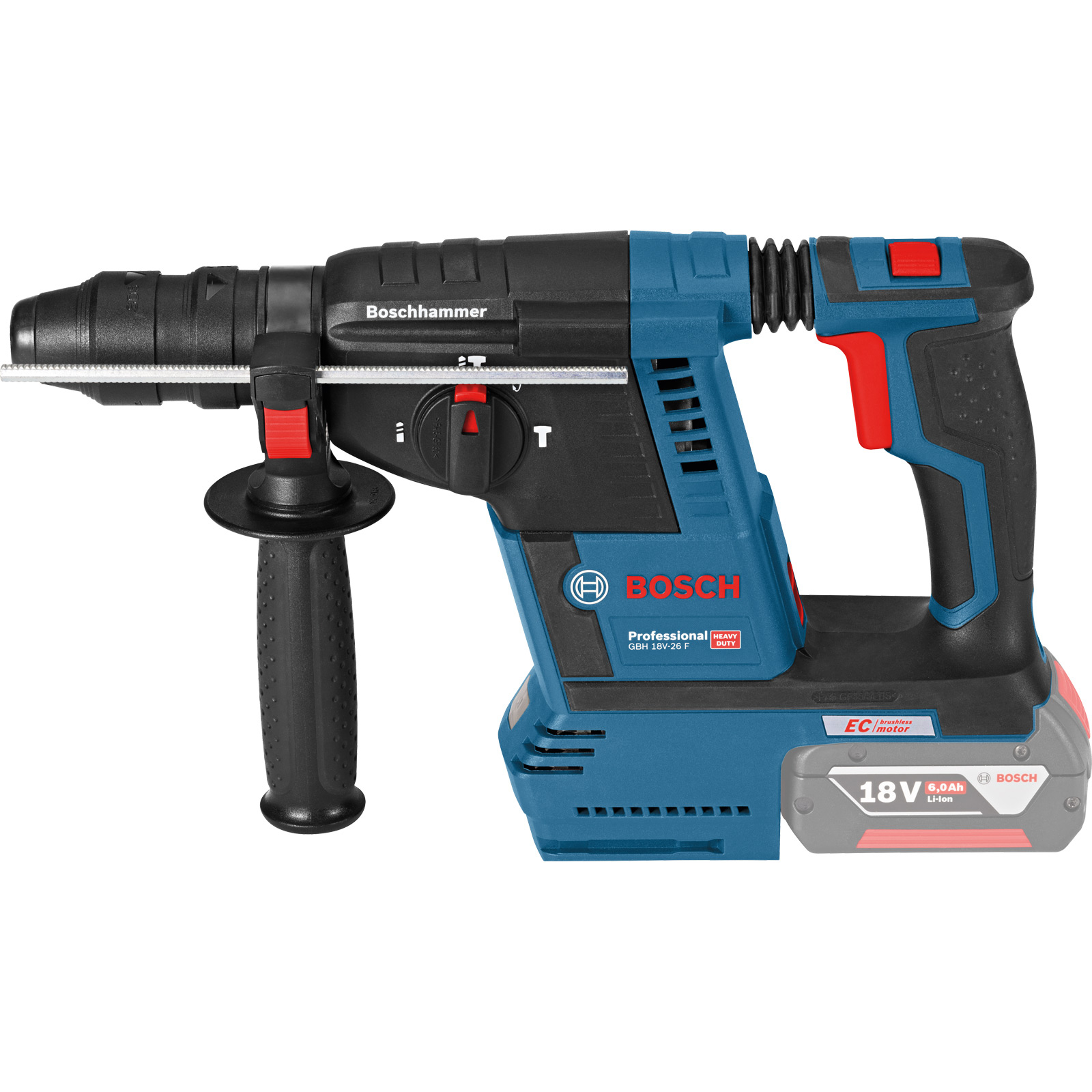 Bosch Akku-Bohrhammer GBH 18V-26 F / 1x 4,0 Ah Akku