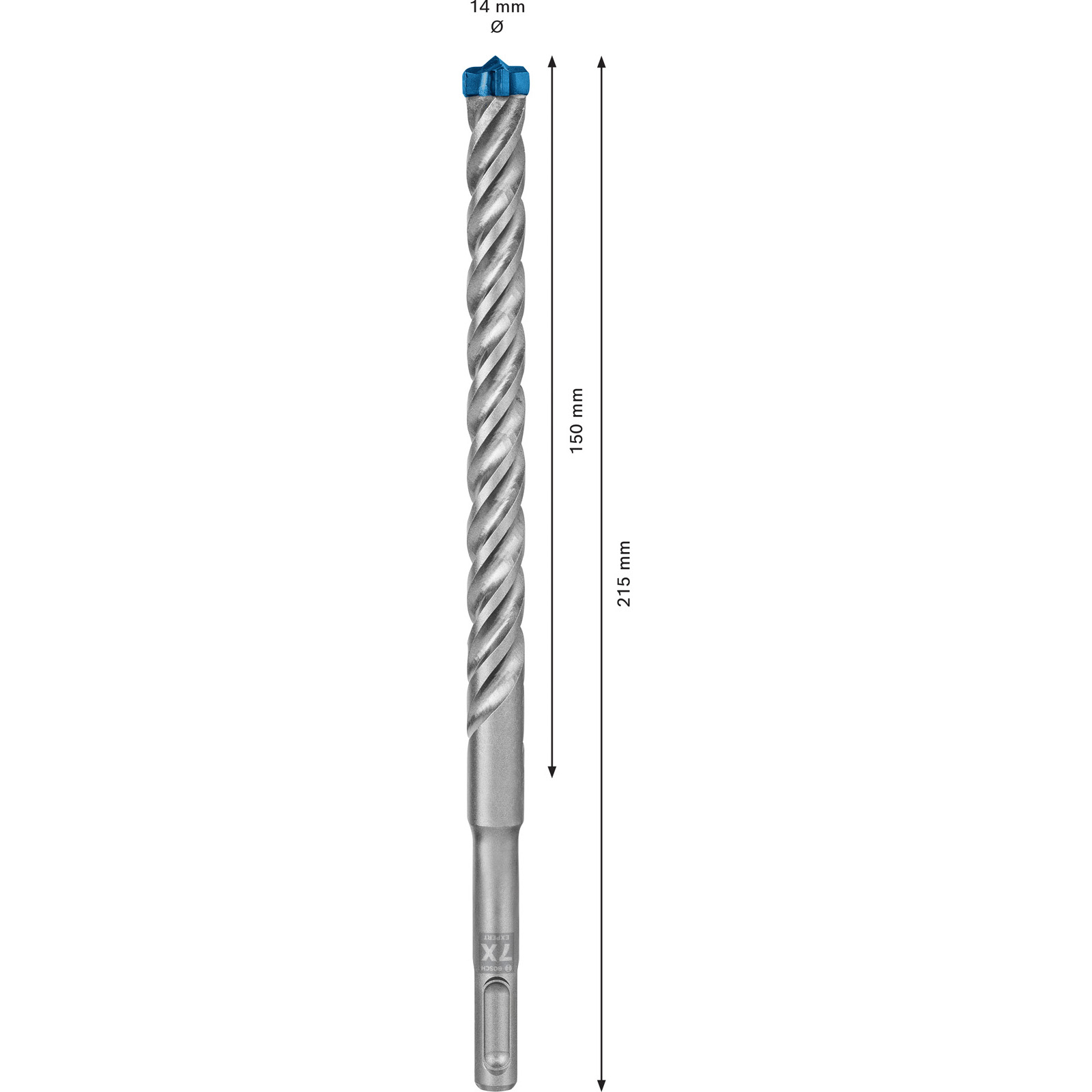Bosch Expert SDS plus-7X Hammerbohrer 14 x 150 x 215 mm - 2608900120