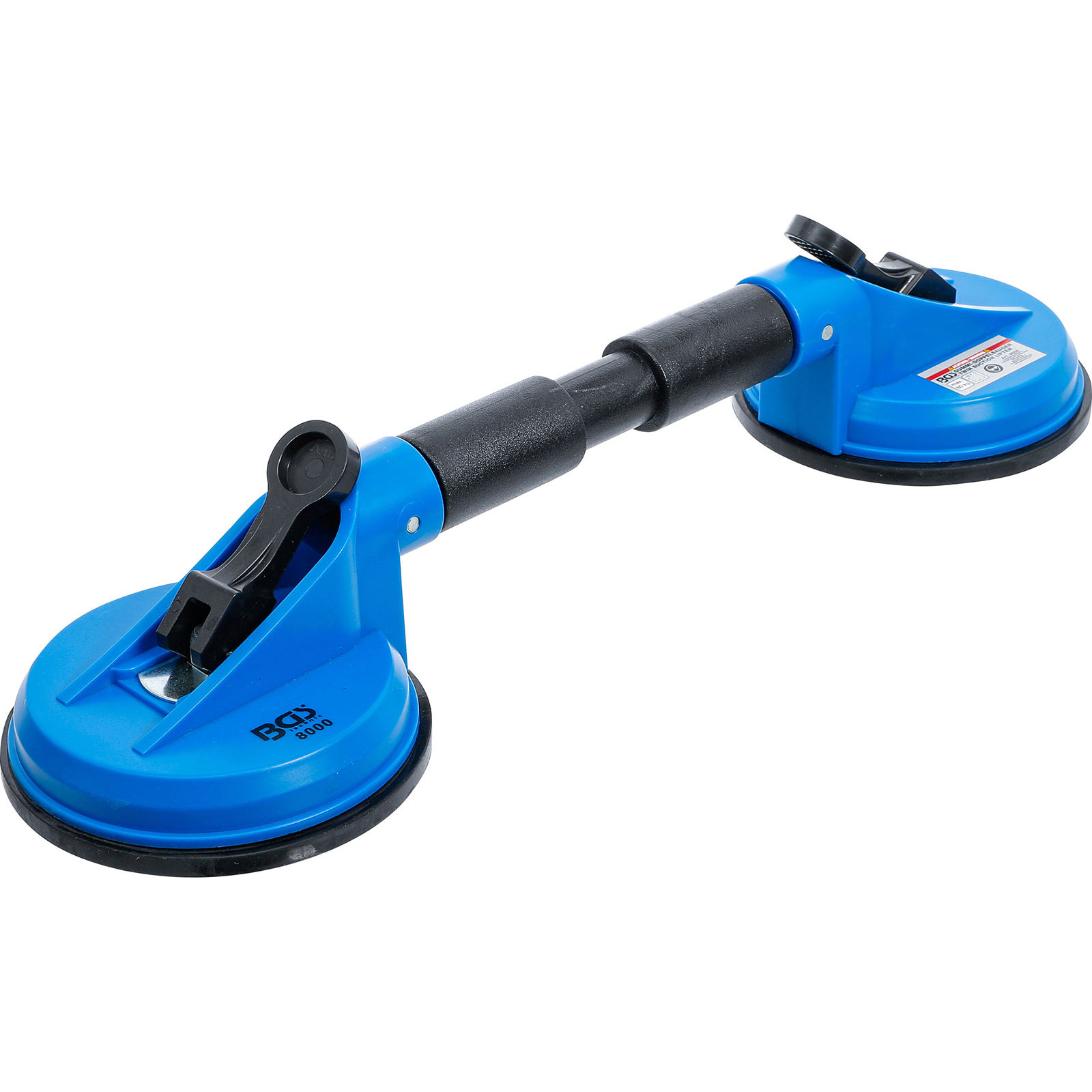 BGS Gummi-Doppelsauger ABS mit flexiblen Köpfen Ø 120 mm 390 mm - 8000