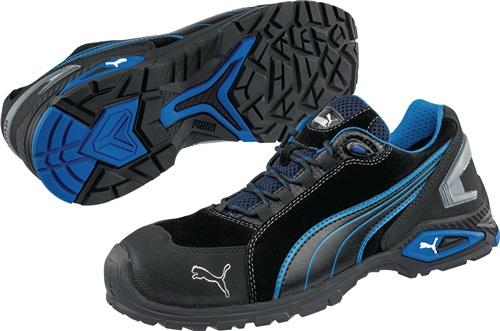 PUMA Sicherheitsschuh Rio Black Low Größe 42 schwarz / blau - 64.275.0-42