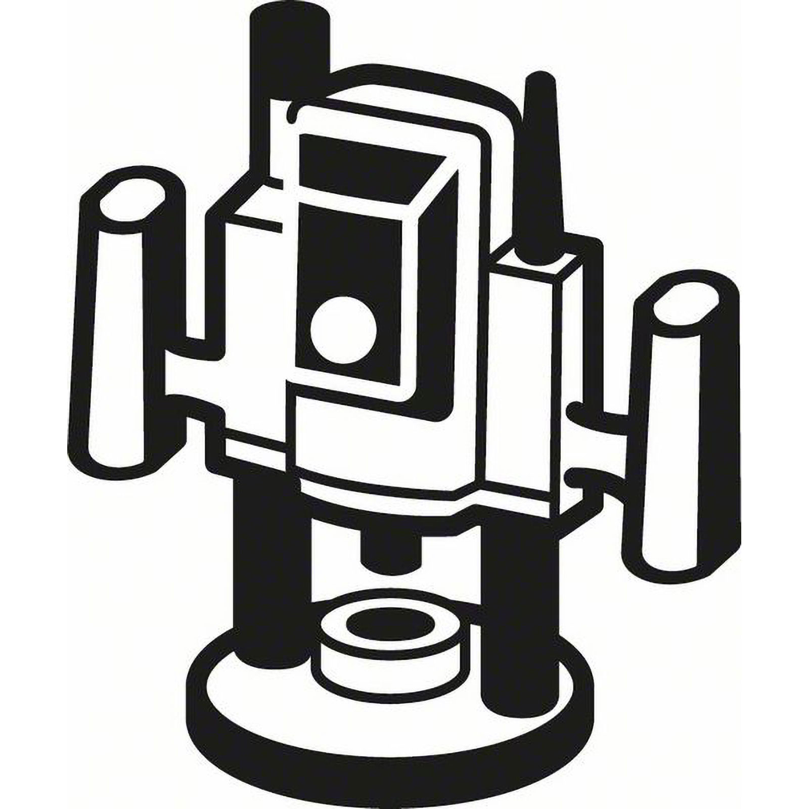 Bosch Hohlkehlfräser 1/4" R1 12,7 mm Ø 25,4 mm L 15,6 mm G 49 mm - 2608628634