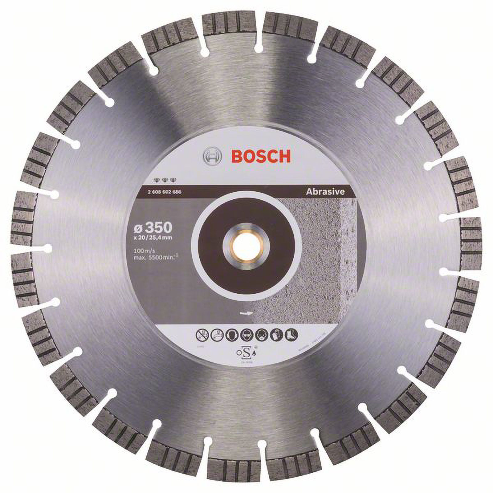 Bosch Diamanttrennscheibe Best for Abrasive Ø 350 mm - 2608602686