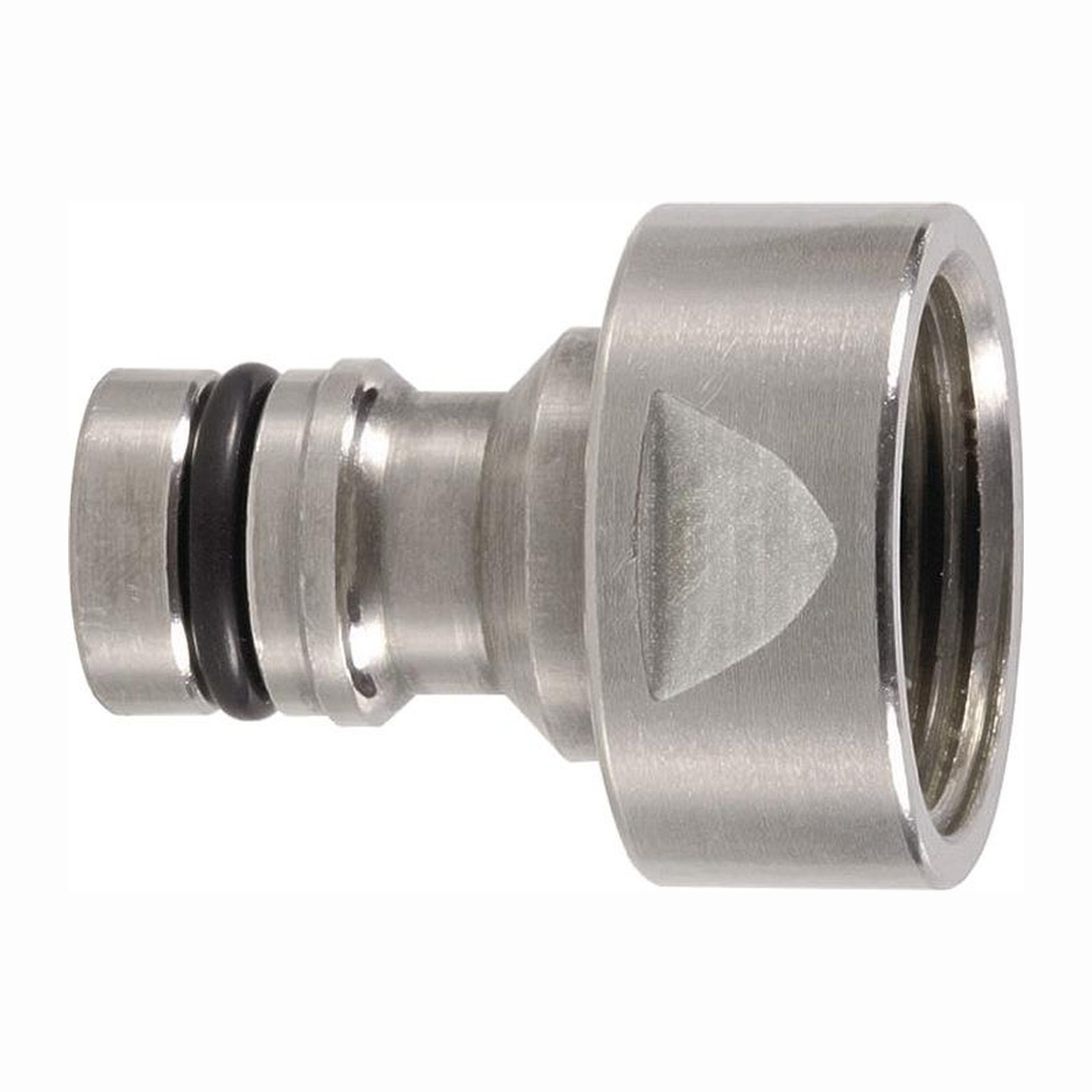 GEKA Hahnstecker plus-Stecksystem Messing vernickelt IG 24,66 mm - 46.0711.8