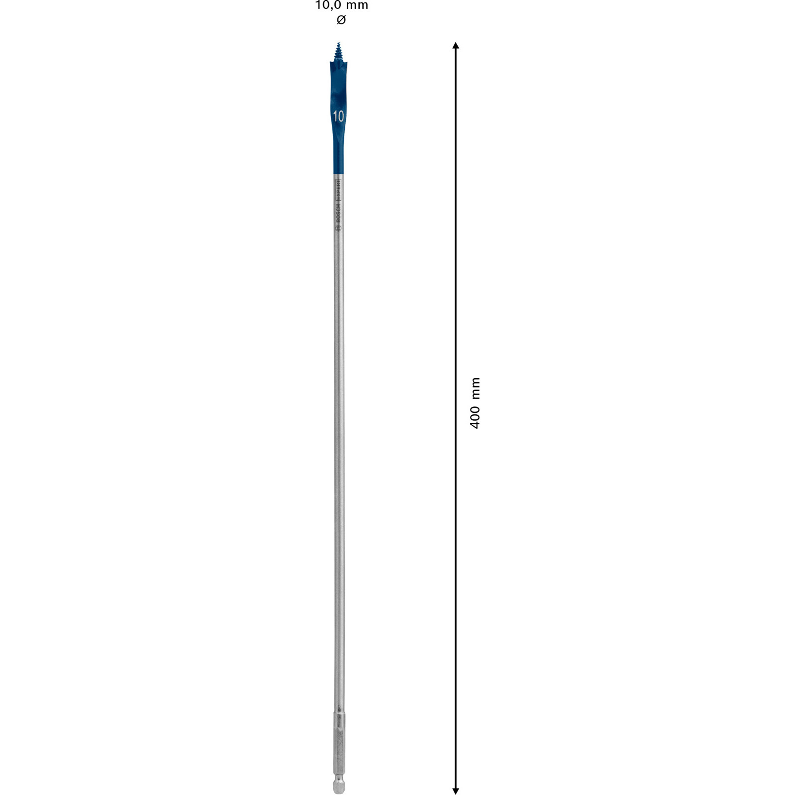 Bosch Expert SelfCut Speed Flachfräsbohrer 10 x 400 mm - 2608900339