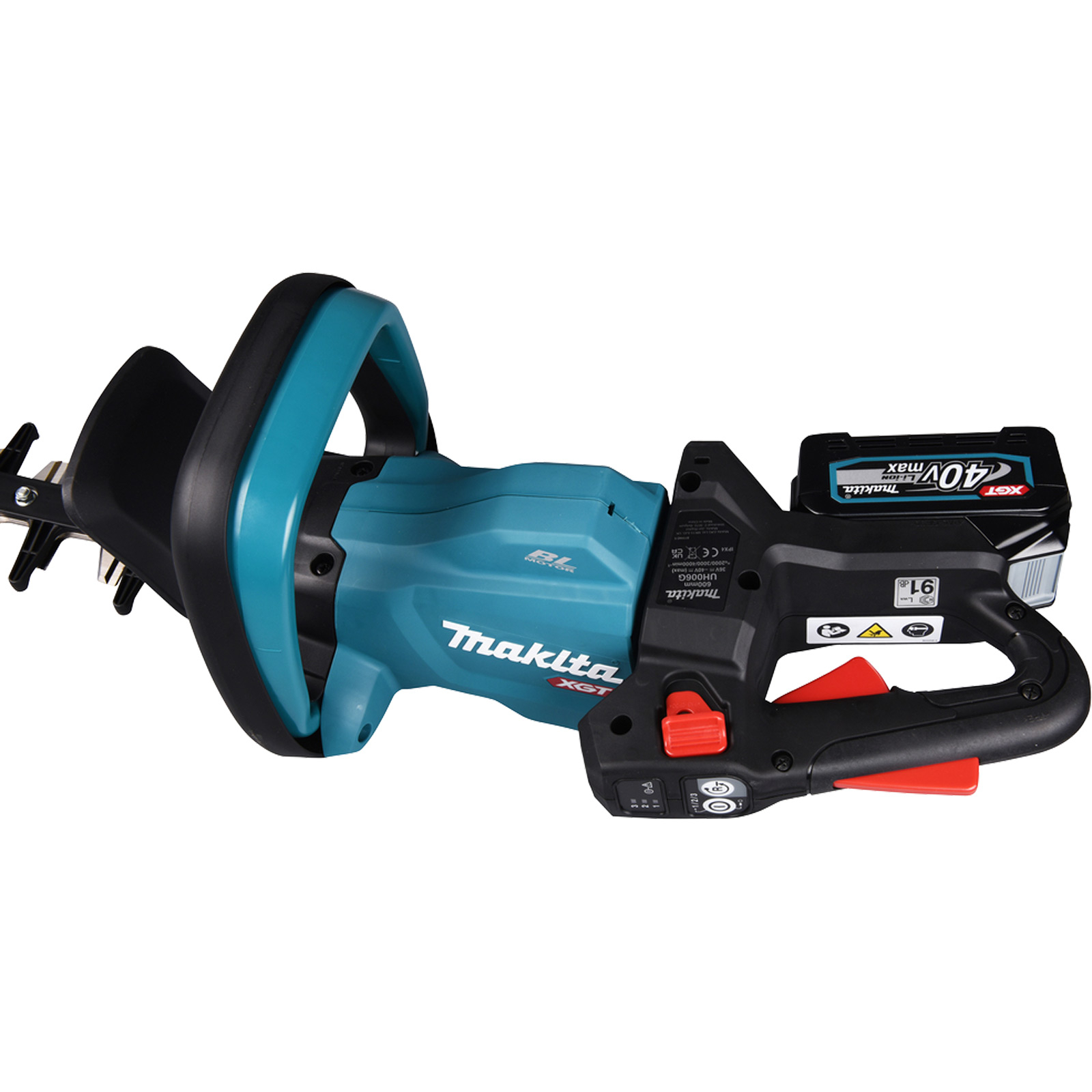 Makita UH006GD201 Akku-Heckenschere 60 cm 40V max. / 2x 2,5 Ah Akkus + Ladegerät