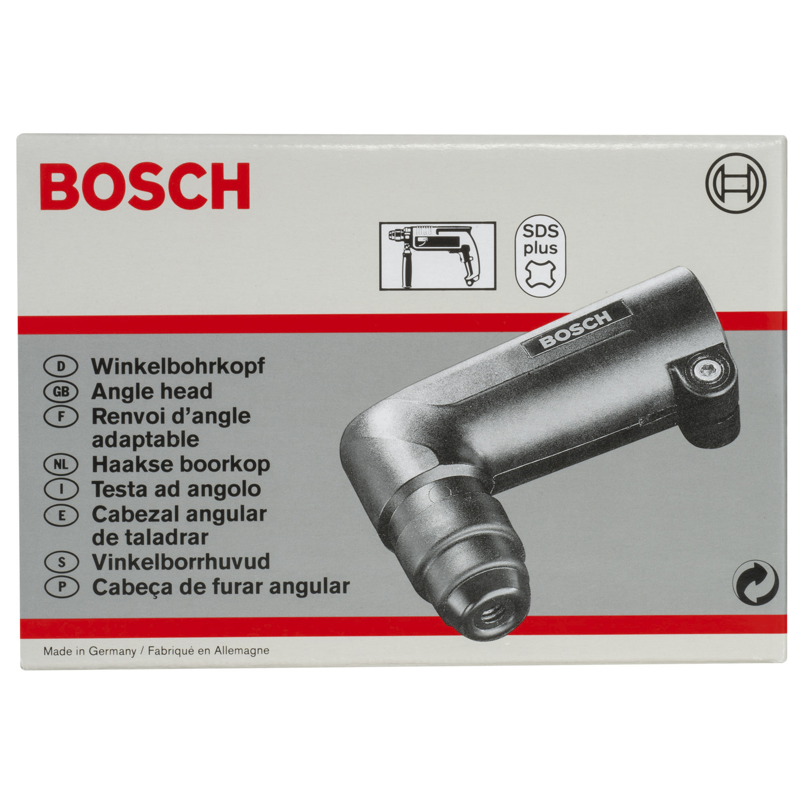 Bosch Winkelbohrkopf für leichte Bohrhämmer mit SDS plus-Aufnahme - 1618580000