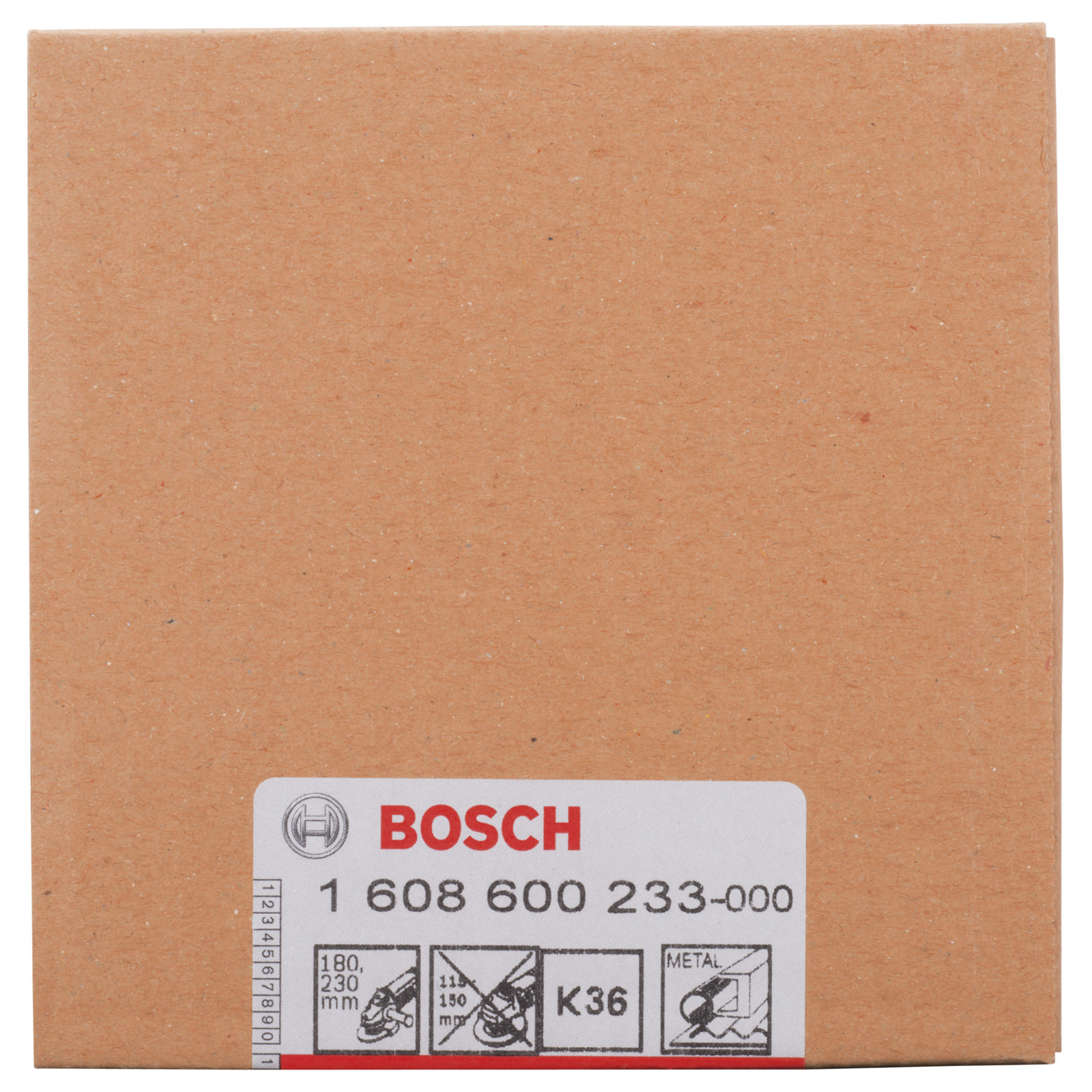 Bosch Schleiftopf, konisch-Metall/Guss 90 mm, 110 mm, 55 mm, 36 -1608600233