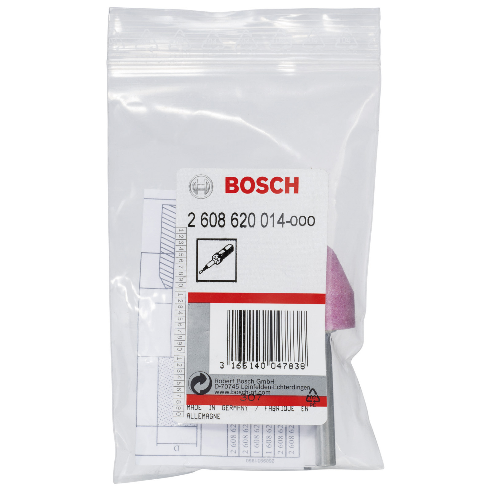 Bosch Schleifstift kegelförmig mittelhart 6 mm 60 20 mm 25 mm - 2608620014