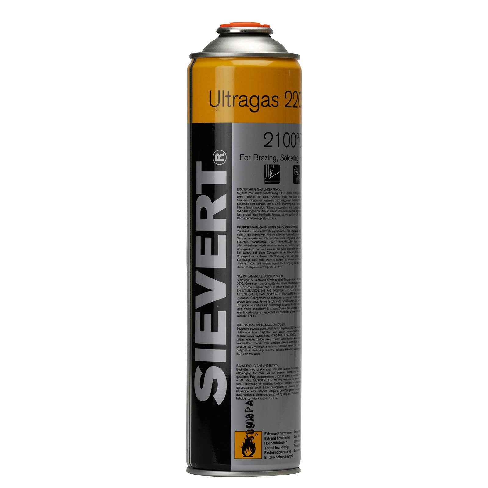 SIEVERT Schraubkartusche Ultragas 2205 210 g 380 ml - 220583