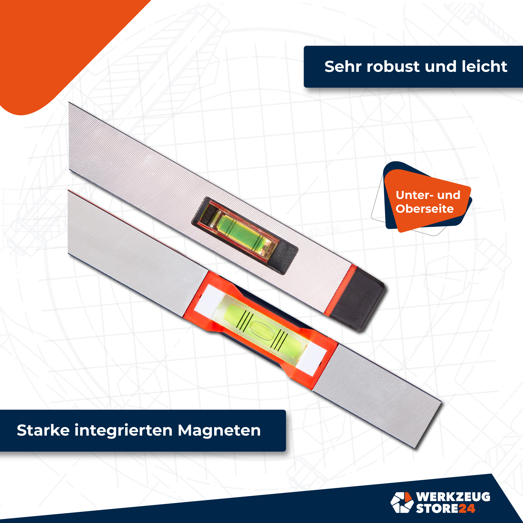 WS24 Premium Wasserwaage Type WWP 100 - WS24-100125