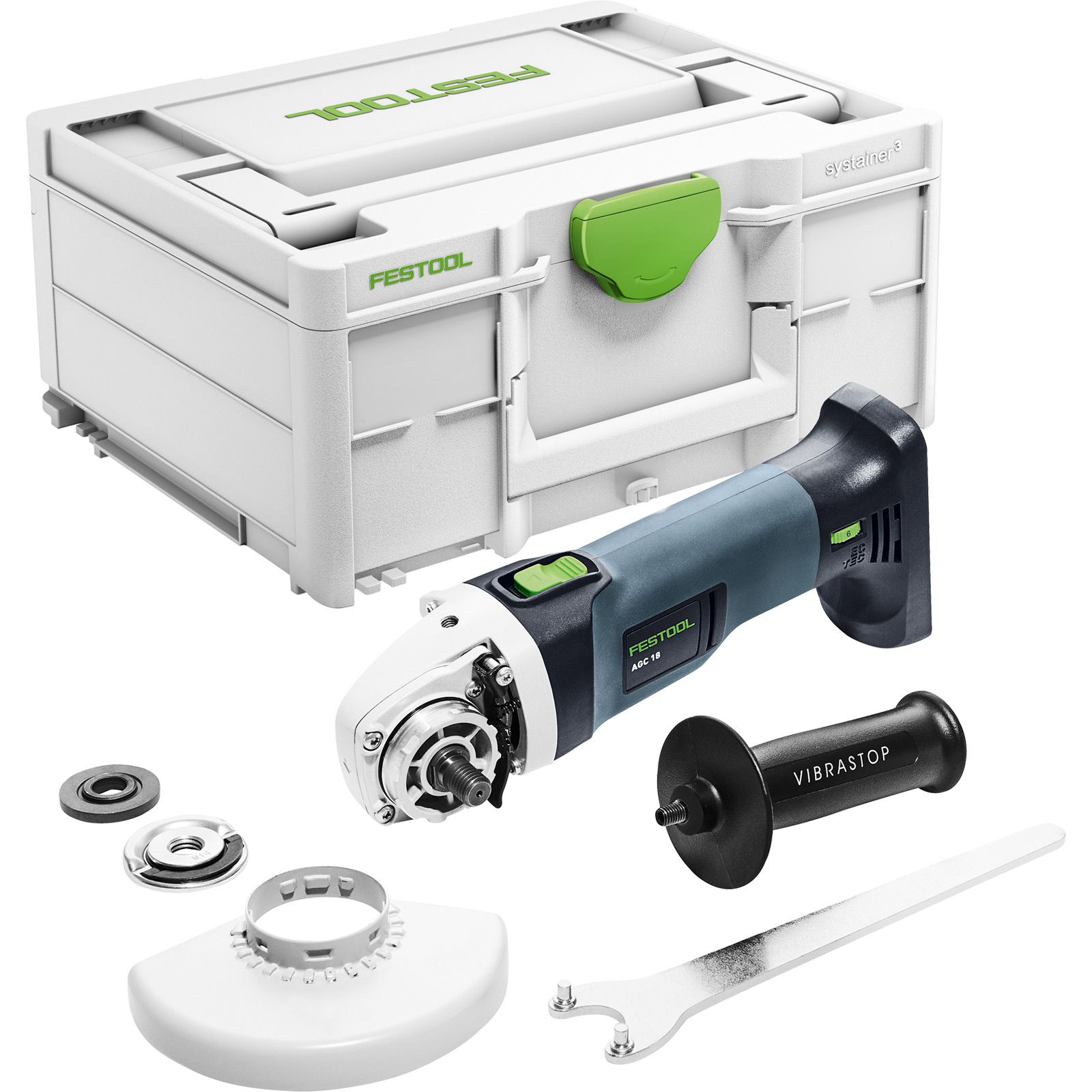 Festool Akku-Winkelschleifer AGC 18-125 EB-Basic Ø 125 mm 18 V - 576825