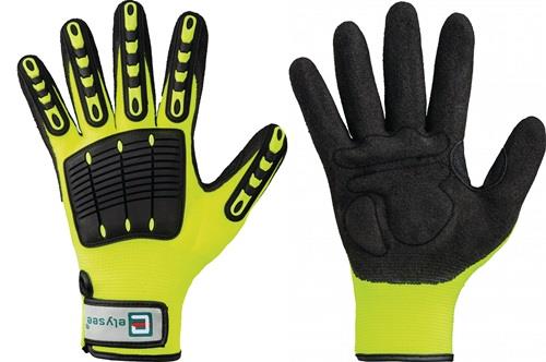 ELYSEE 1 Paar Handschuhe Resistant leuchtend gelb / schwarz Gr. 9 - 0881-09H