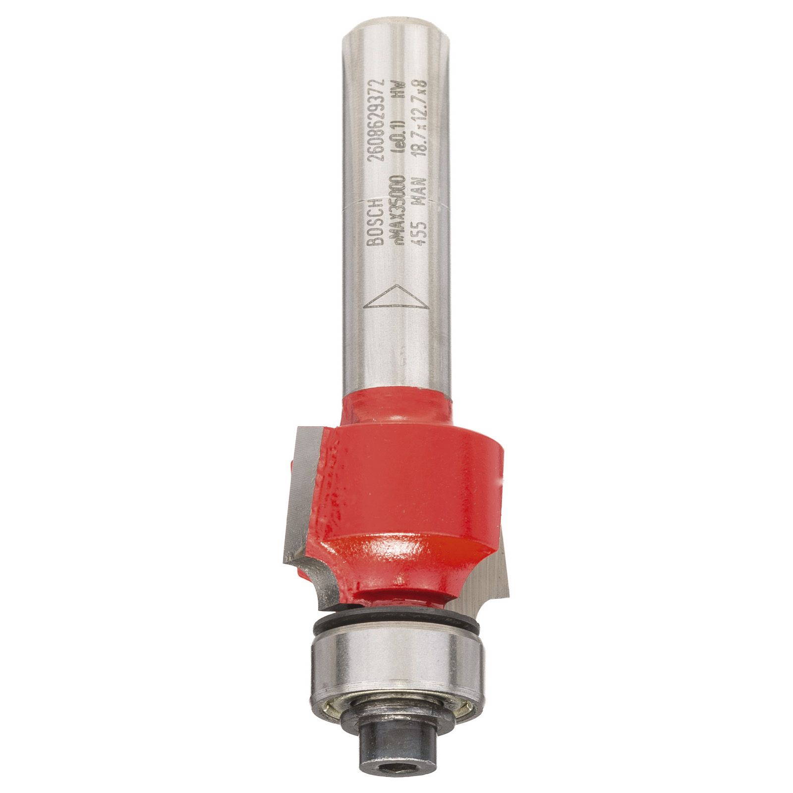 Bosch Abrundfräser Expert for Wood 8 mm D 18,7 mm R1 3 mm AL 12,7 mm G 55,2 mm - 2608629372