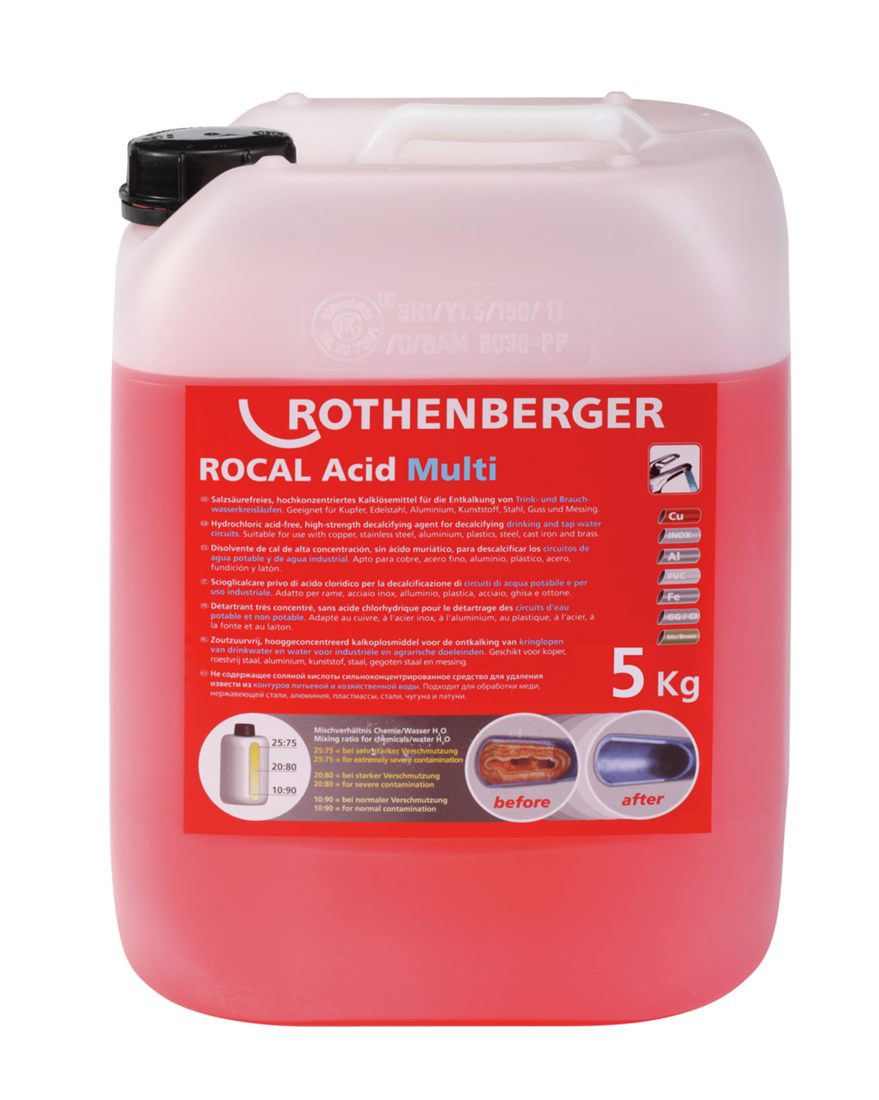 ROTHENBERGER ROCAL Acid Multi 5kg - 1500000115