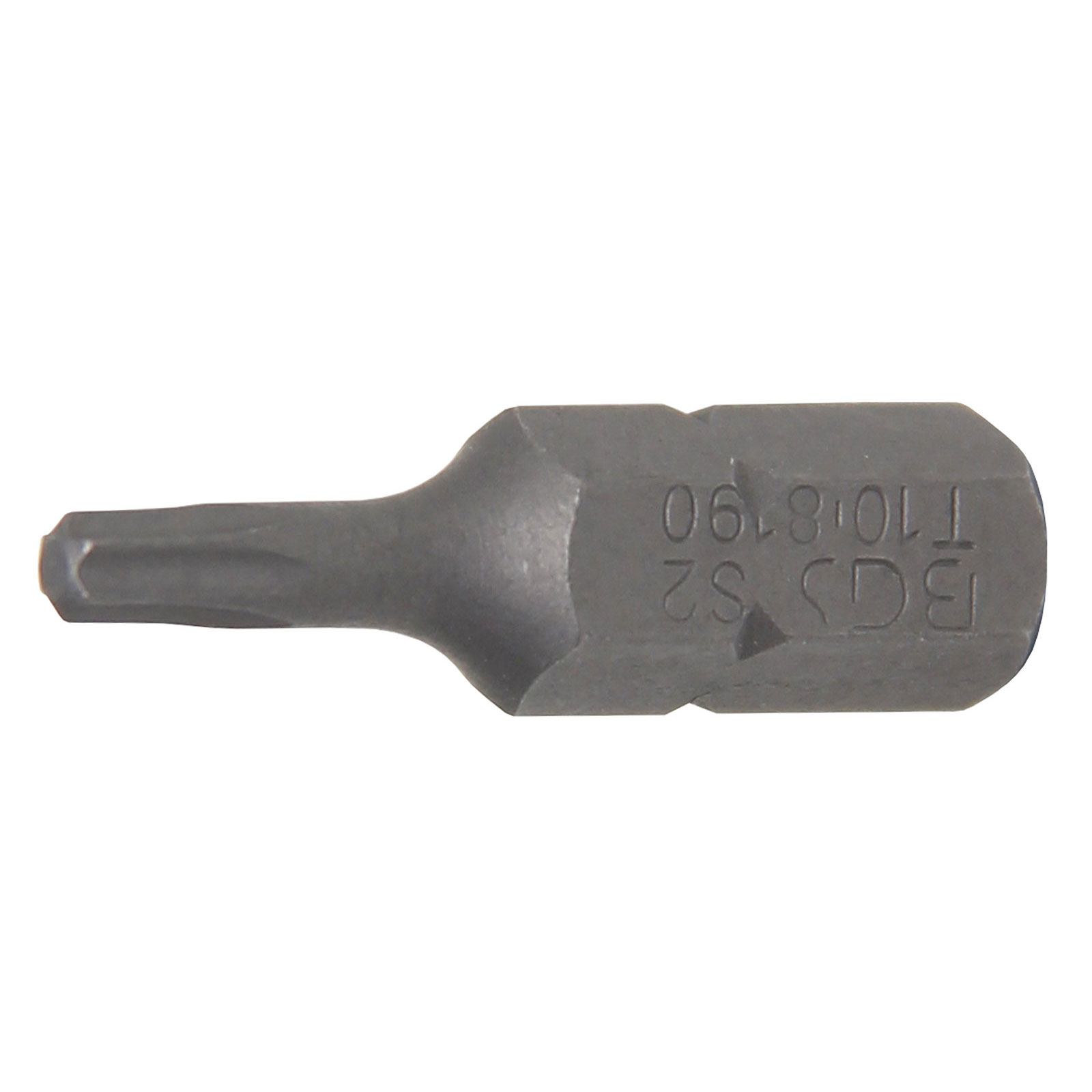 BGS Bit Antrieb Außensechskant 6,3 mm (1/4") T-Profil (für Torx) T10 - 8190