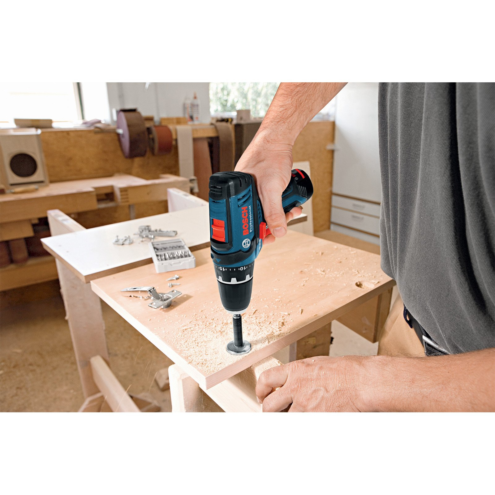 Bosch Akku-Bohrschrauber GSR 12V-15 / 1x 2,0 Ah Akku + Ladegerät