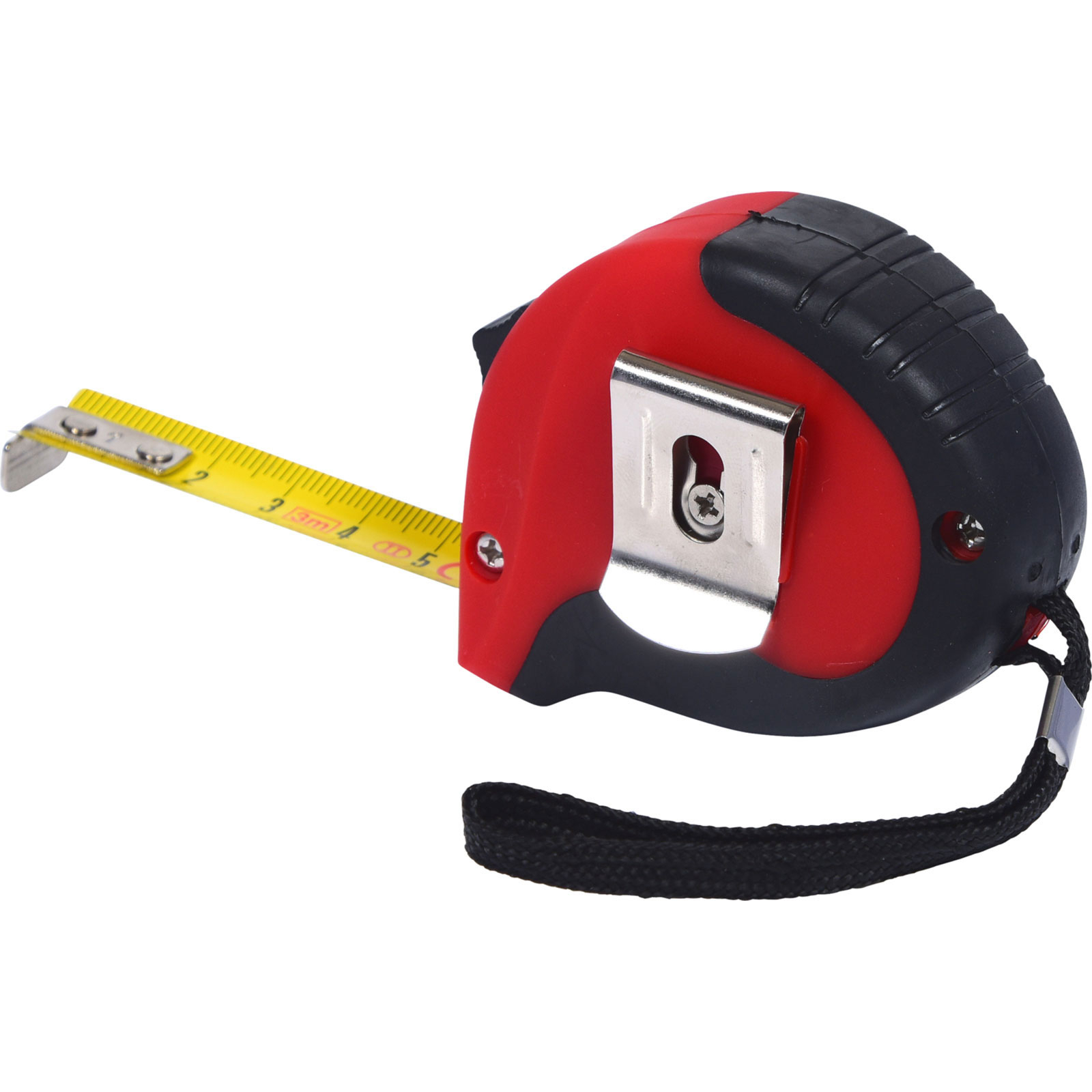 KS TOOLS Bandmaß mit Feststeller schwarz-rot 3m - 300.0113