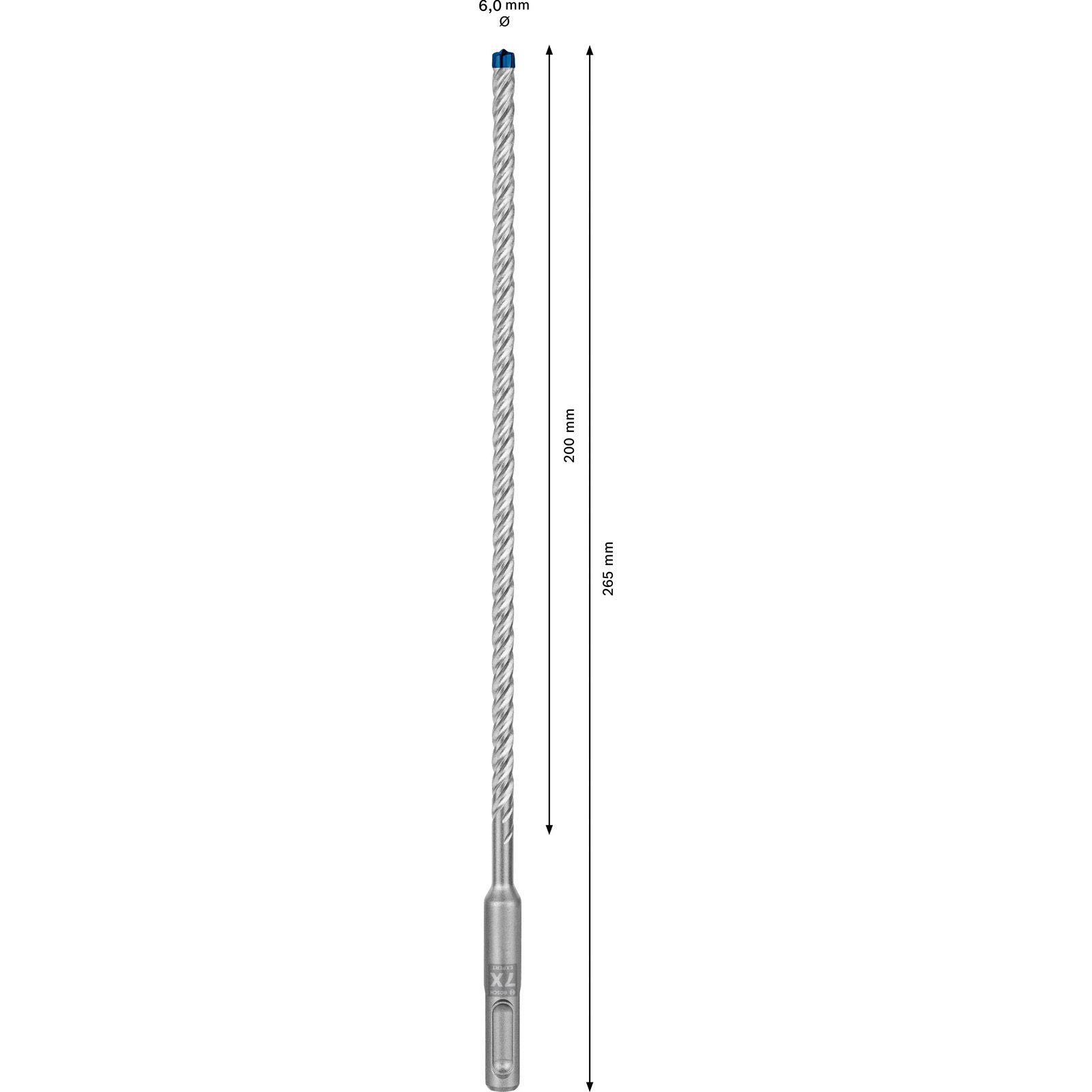 Bosch Expert SDS plus-7X Hammerbohrer 6 x 200 x 265 mm - 2608900074