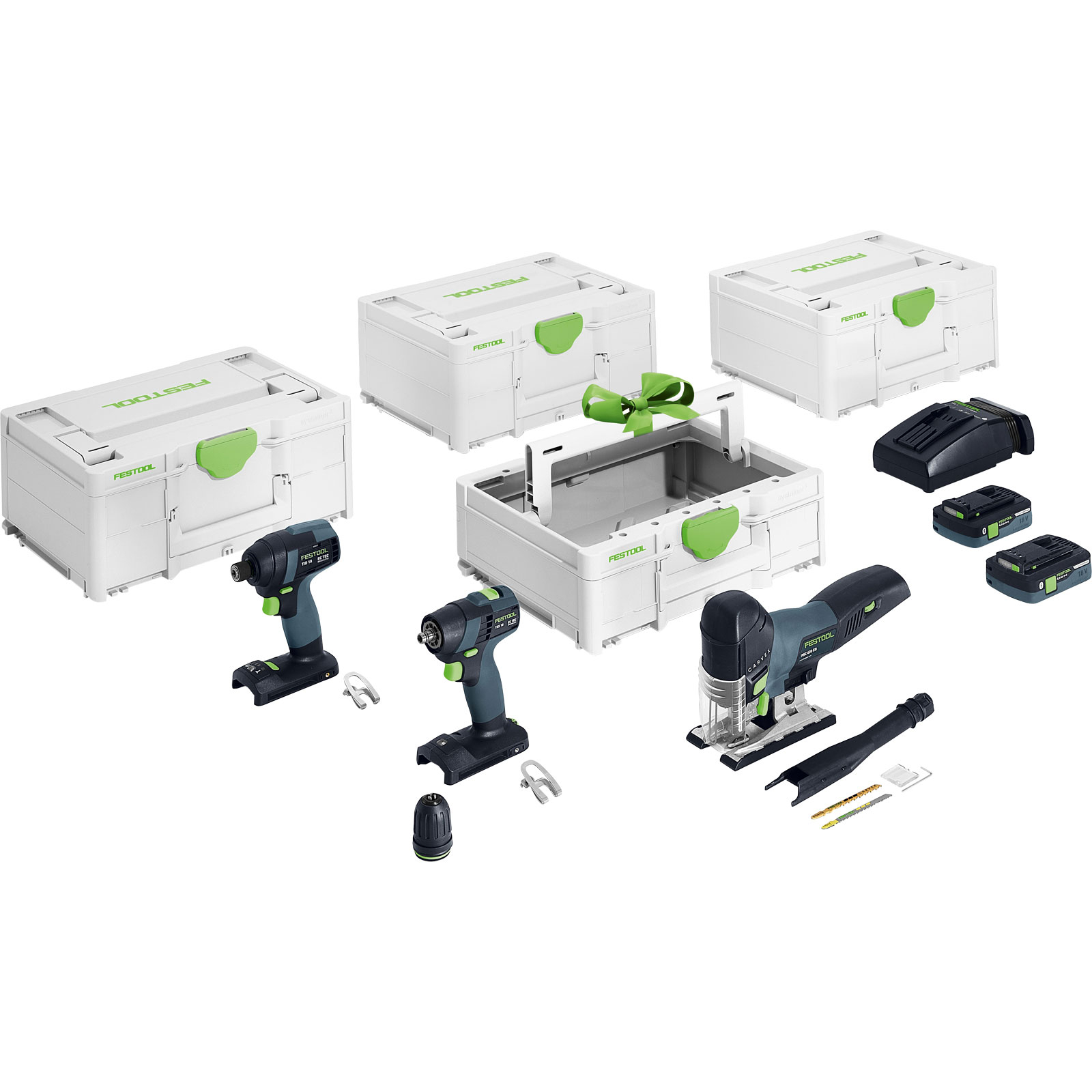 Festool Akku-Combo-Set Montage TID 18/TXS 18/PSC 420/TB 137 - 578026