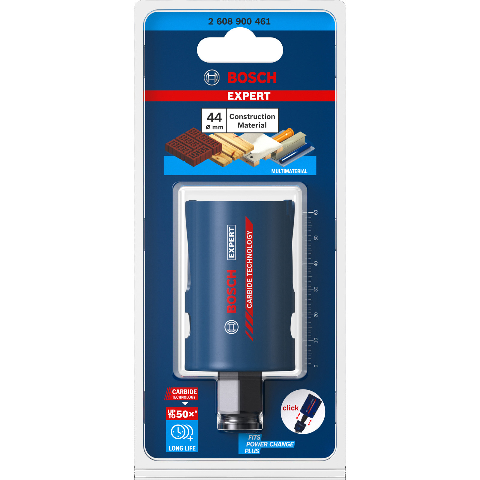 Bosch Expert Construction Material Lochsäge 44 x 60 mm - 2608900461