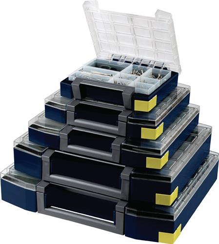 raaco Sortimentskoffer boxxser B 354 x T 323 x H 55 mm 14 Fächer - 138345
