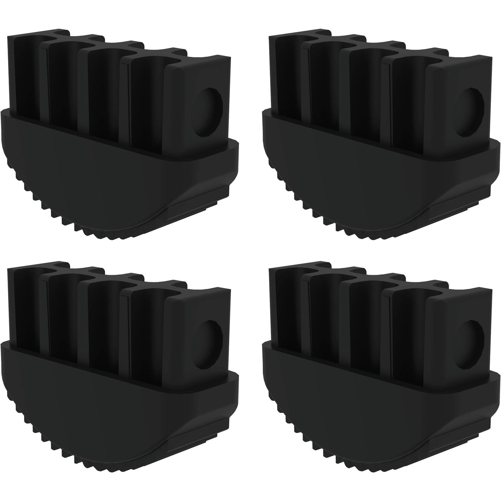 Günzburger Steigtechnik 4x Innenschuh elektrisch ableitfähig für Leitern bis Baujahr 2004 73 x 25 mm - 019195