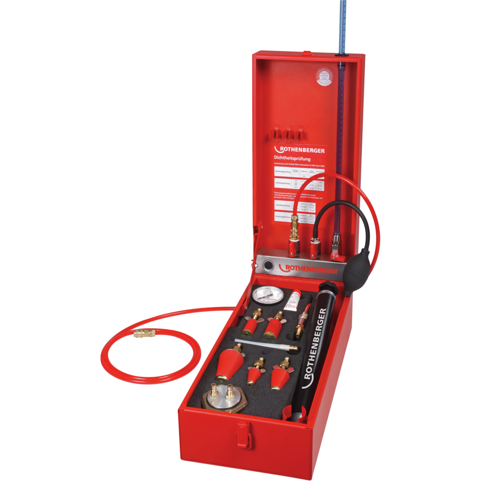 ROTHENBERGER ROTEST GW 150/4 analoges Dichtheitsprüfgerät ohne Einrohrzählerkappe - 61701