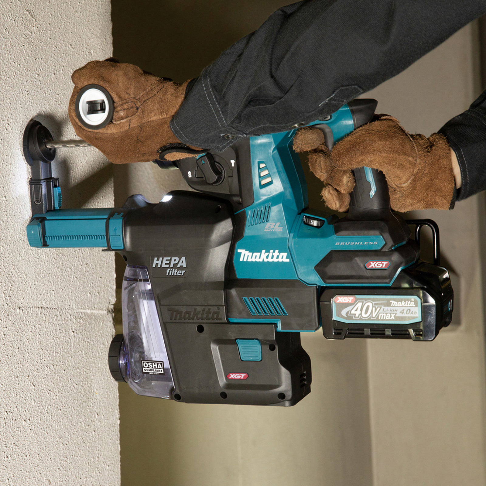 Makita HR003GZ Akku-Kombihammer SDS-PLUS 40V max. Solo