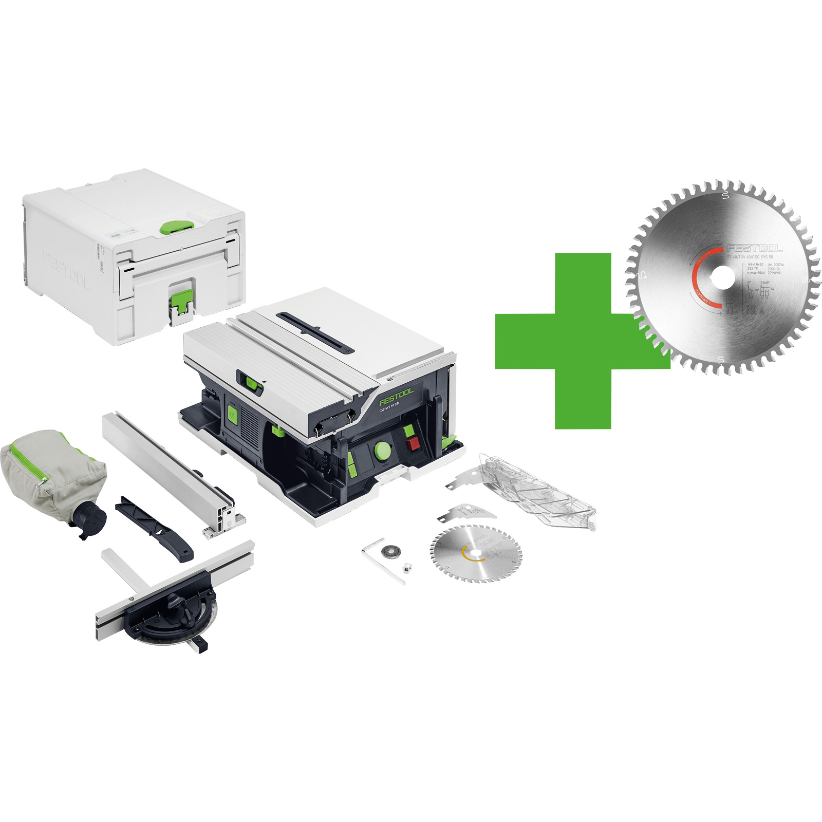 Festool Akku-Tischkreissäge CSC SYS 50 EBI-Basic Solo Master Edition - 578200