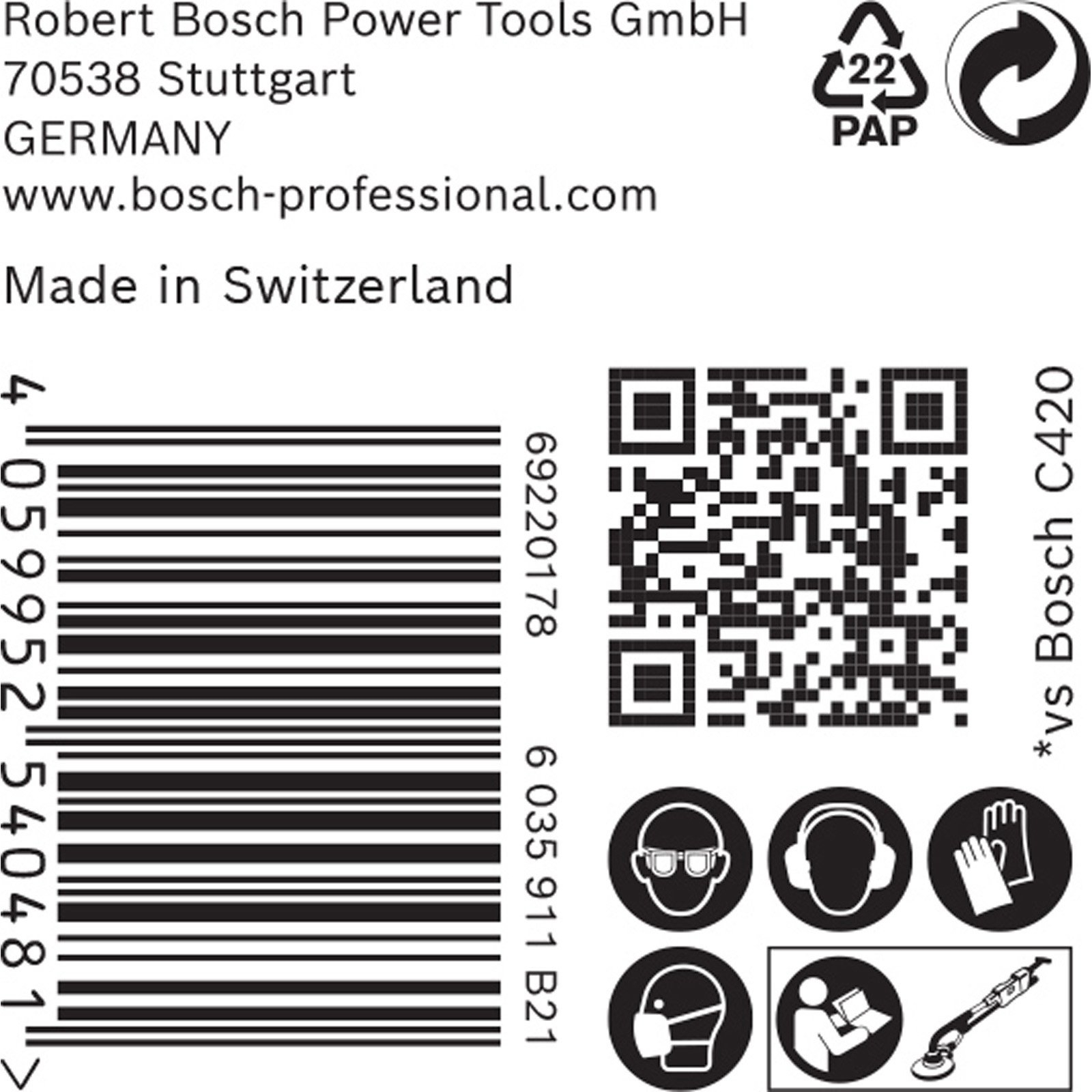 Bosch 25x Expert M480 Schleifnetz für Trockenbauschleifer 225 mm G 150 - 2608900710