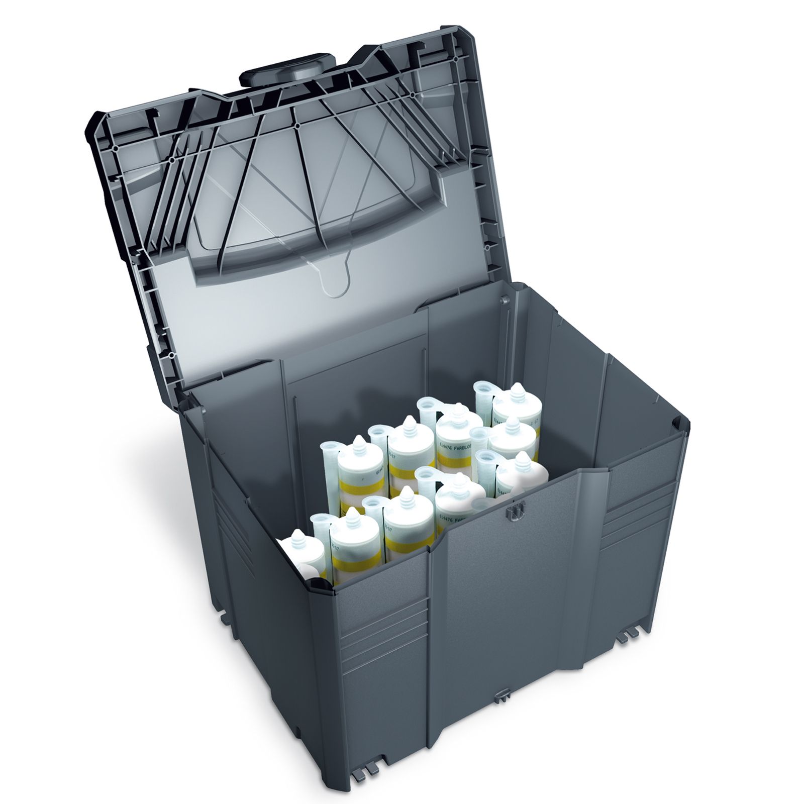 Tanos Kartuschen-Systainer T-Loc anthrazit (RAL 7016)