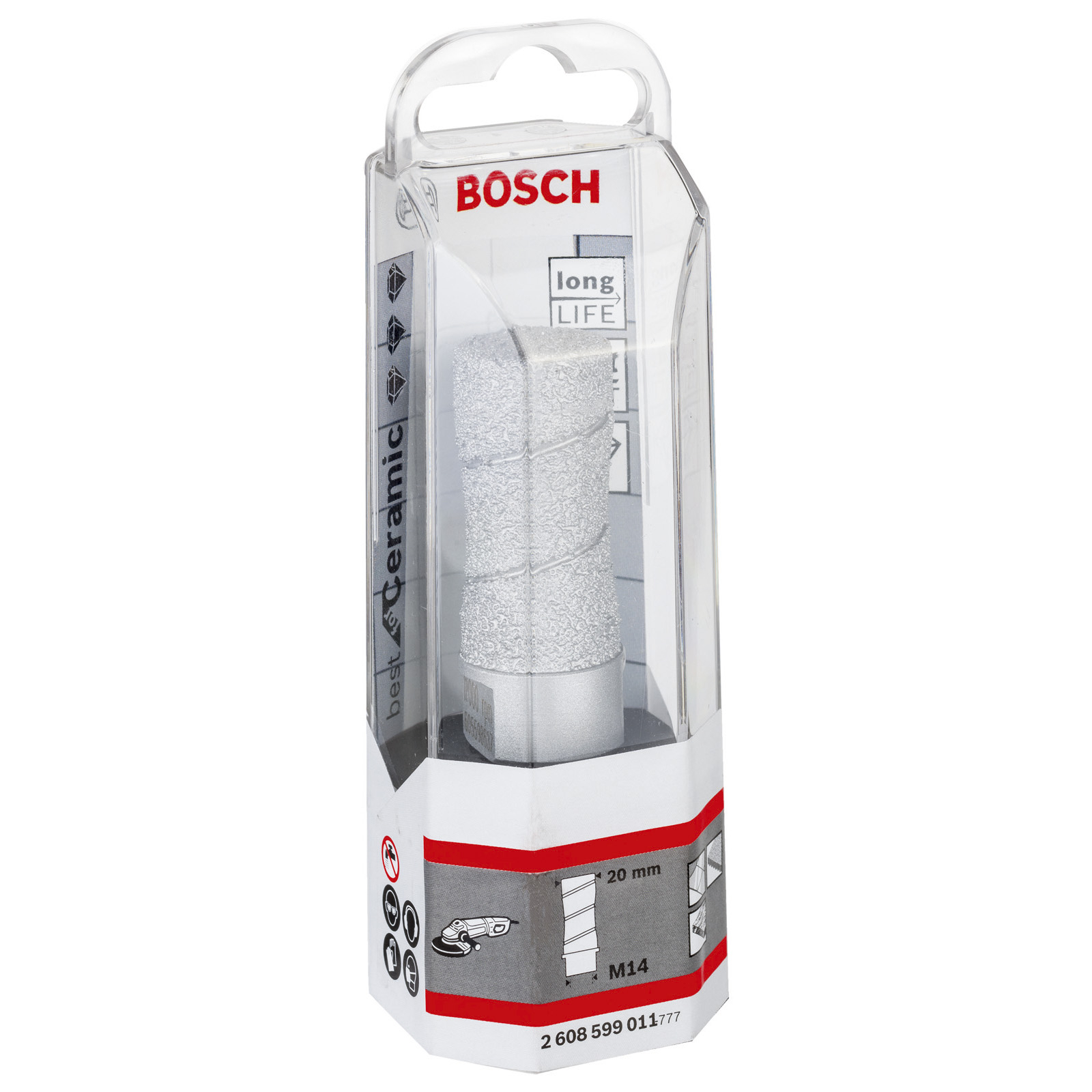 Bosch Diamantfräser 20 x 35 mm - 2608599011