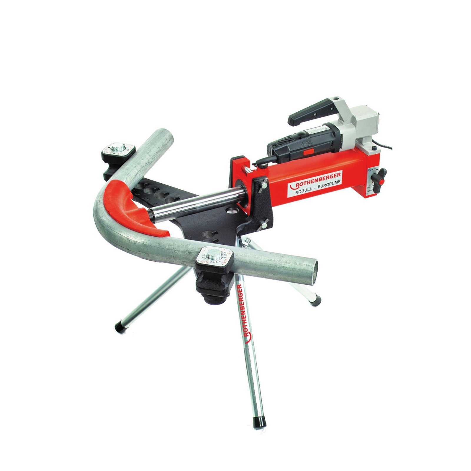 ROTHENBERGER ROBULL Typ ME, 3/8-2", aufklappbar, 230V, mit Zubehör - 057972X