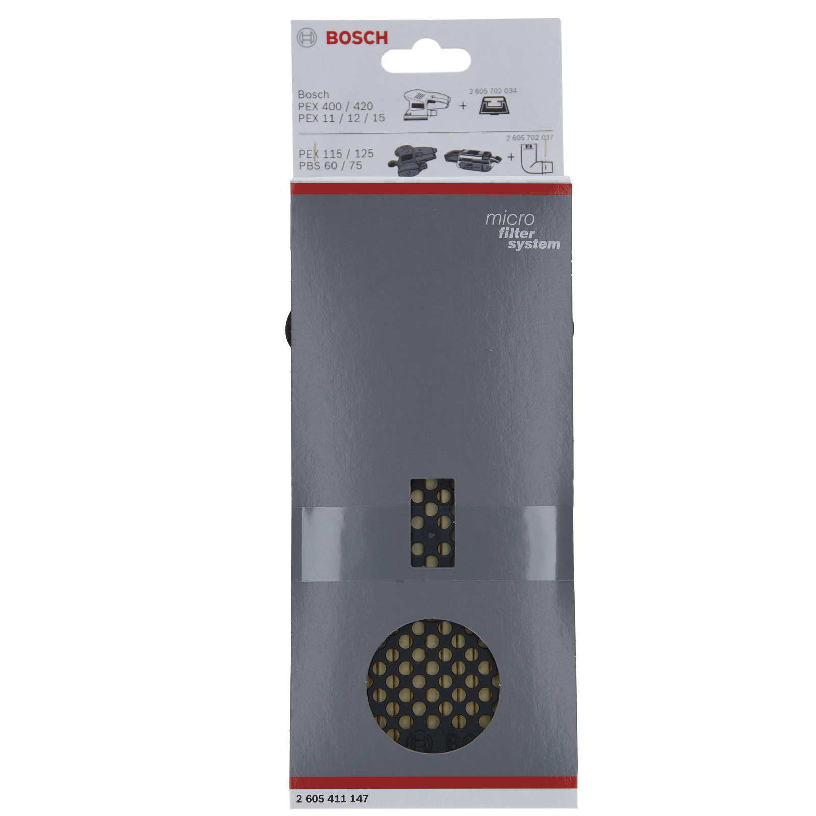 Bosch Staubbox zu HW3 komplett, für GEX, PEX, GSS, PBS - 2605411147