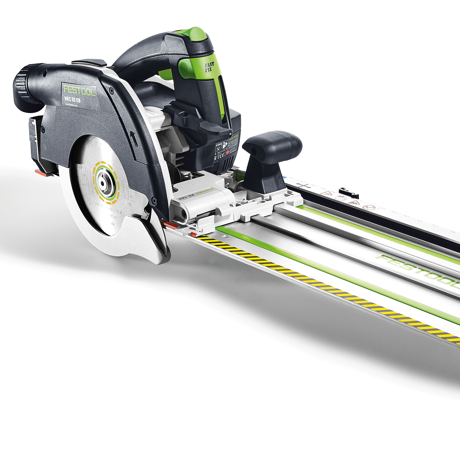 Festool Akku-Handkreissäge HKC 55 5,0 EBI-Plus-SCA Ø 160 mm / 2x 5,0 Ah + Ladegerät im Systainer - 577678