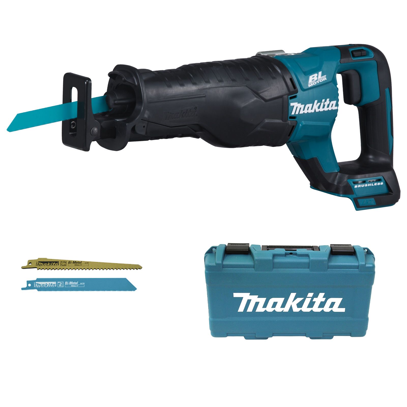 Makita DJR187ZK Akku-Reciprosäge 18V Solo im Transportkoffer