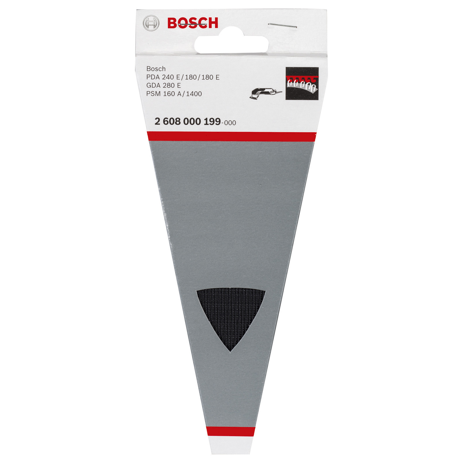 Bosch Schleifzunge flach für Bosch-Dreieckschleifer - 2608000199