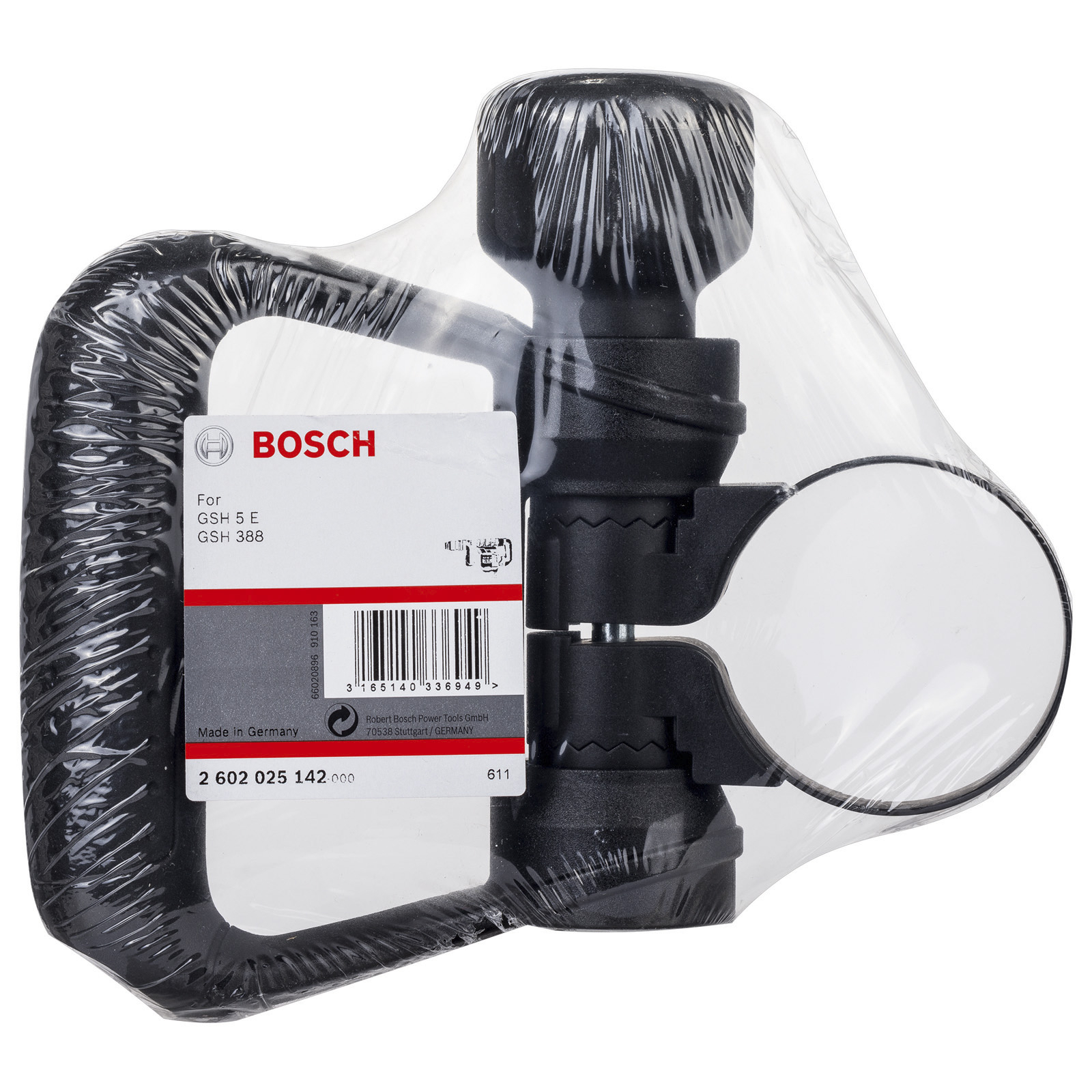 Bosch Handgriff für Bohrhämmer, passend zu GSH 5 CE und GSH 388 - 2602025142