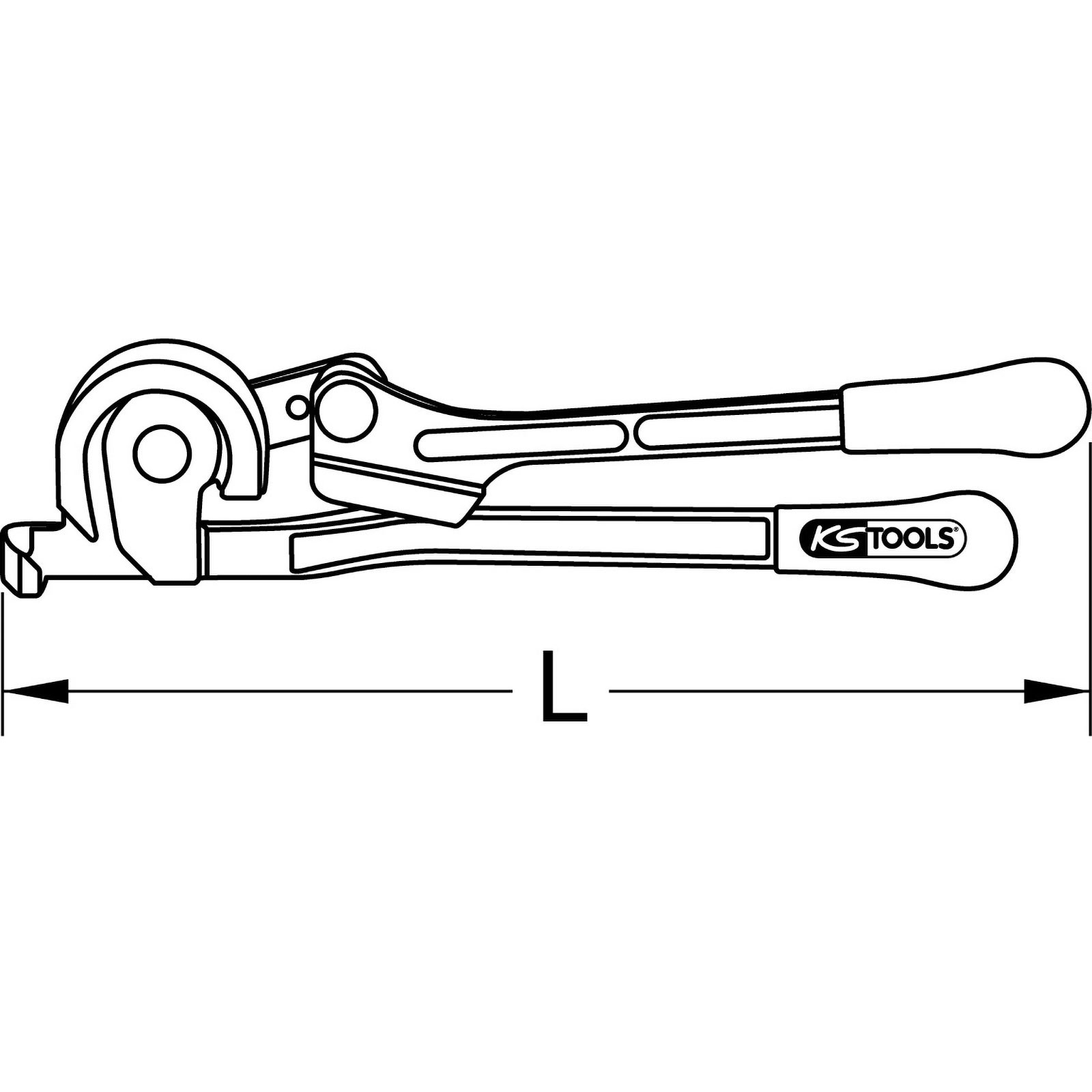 KS TOOLS Mini-Rohrbieger Ø 6+8+10 mm - 120.1000