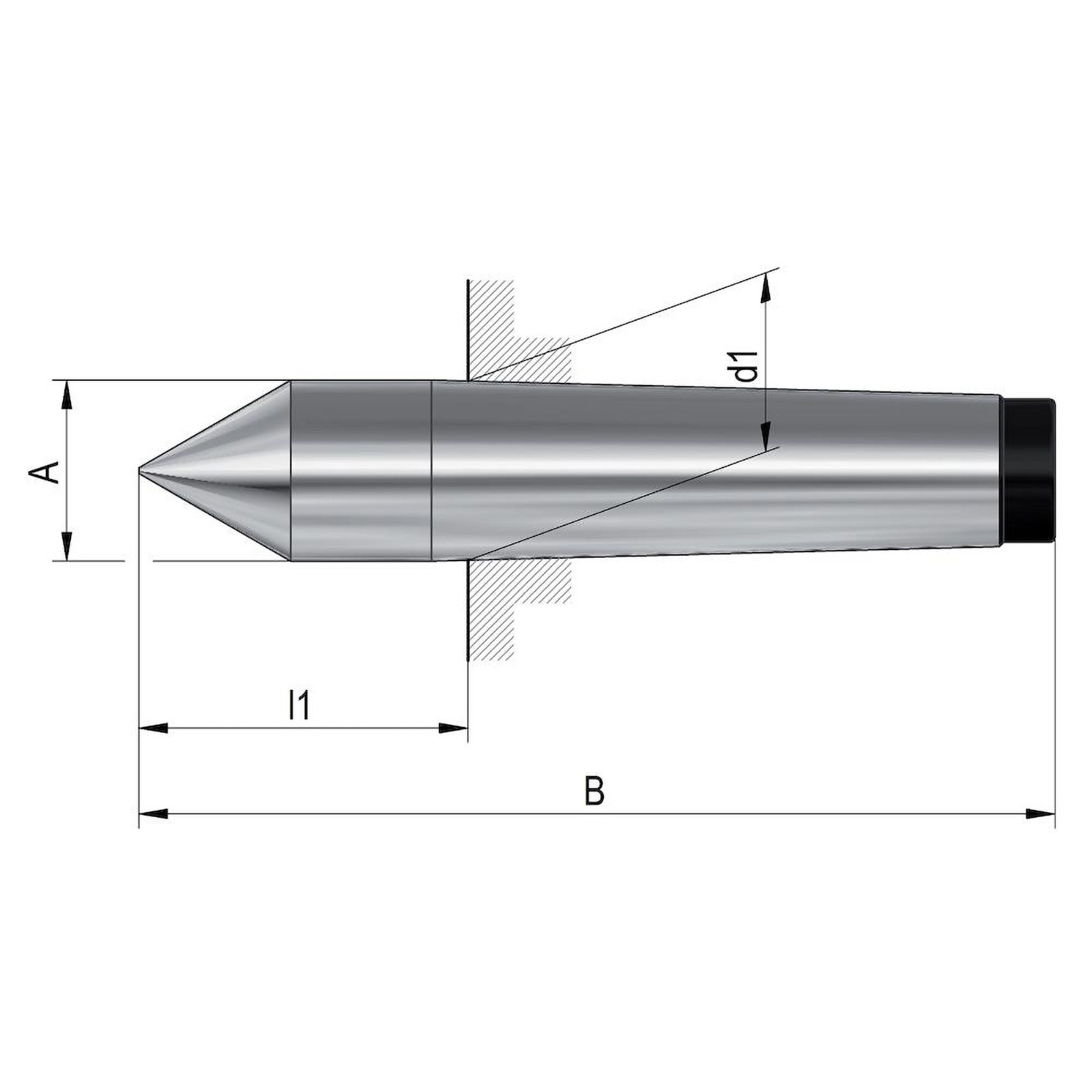 Röhm Zentrierspitze Typ 665 MK4 - 13712