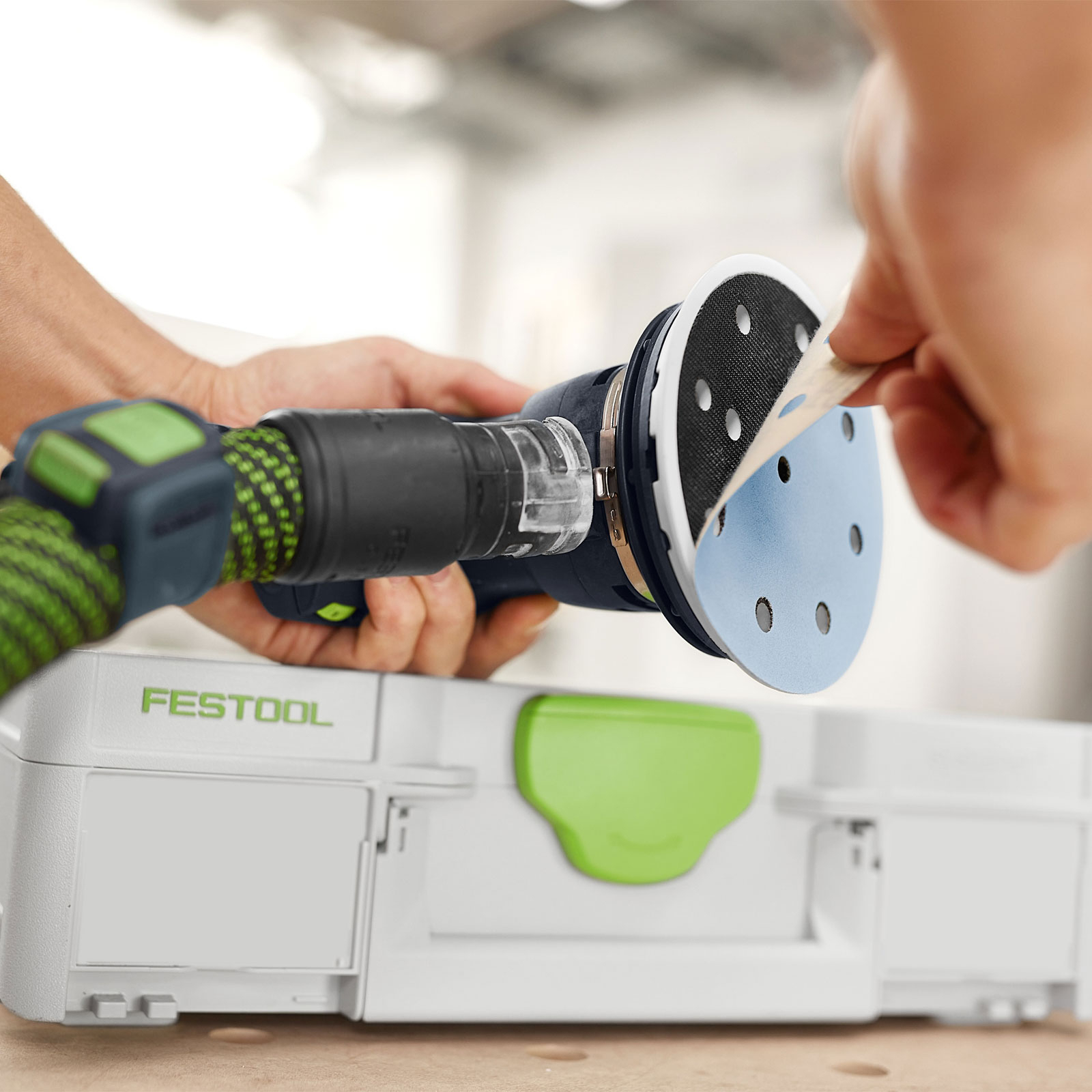 Festool Schleifmittel-Systainer³ SYS-STF D125 GR-Set Granat - 578193