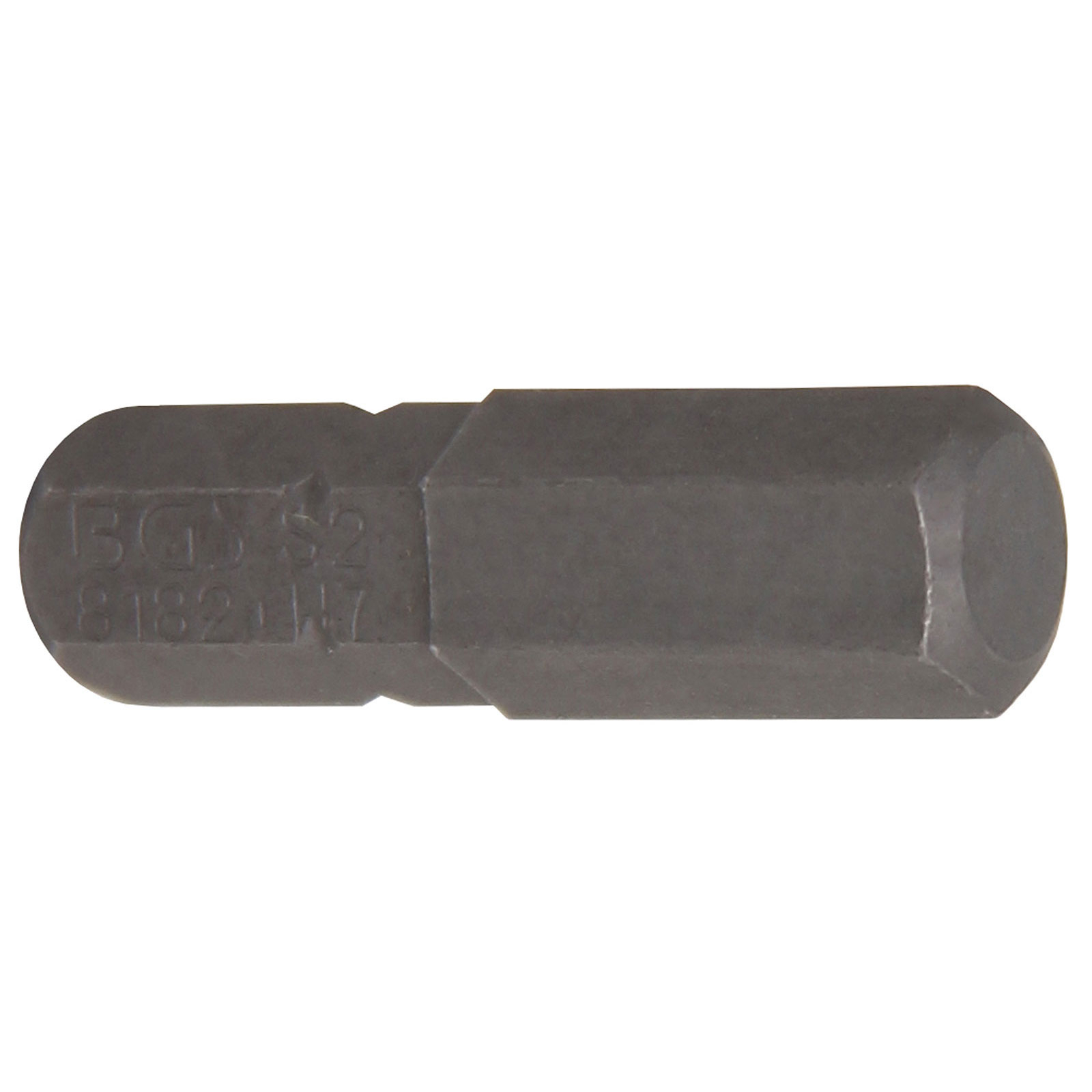 BGS Bit Antrieb Außensechskant 6,3 mm (1/4") Innensechskant 7 mm - 8182