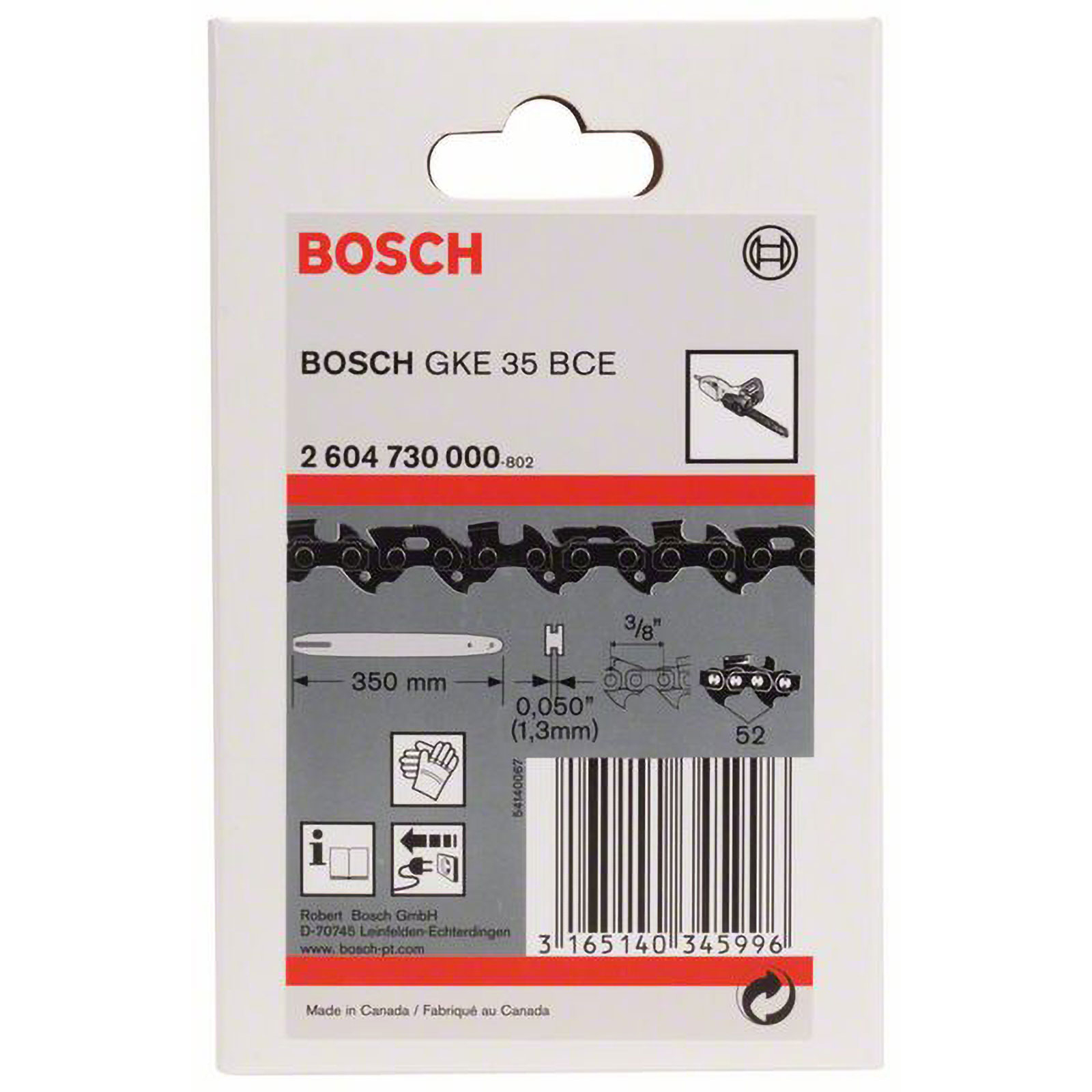 Bosch Kette für Kettensäge 350 mm - 2604730000