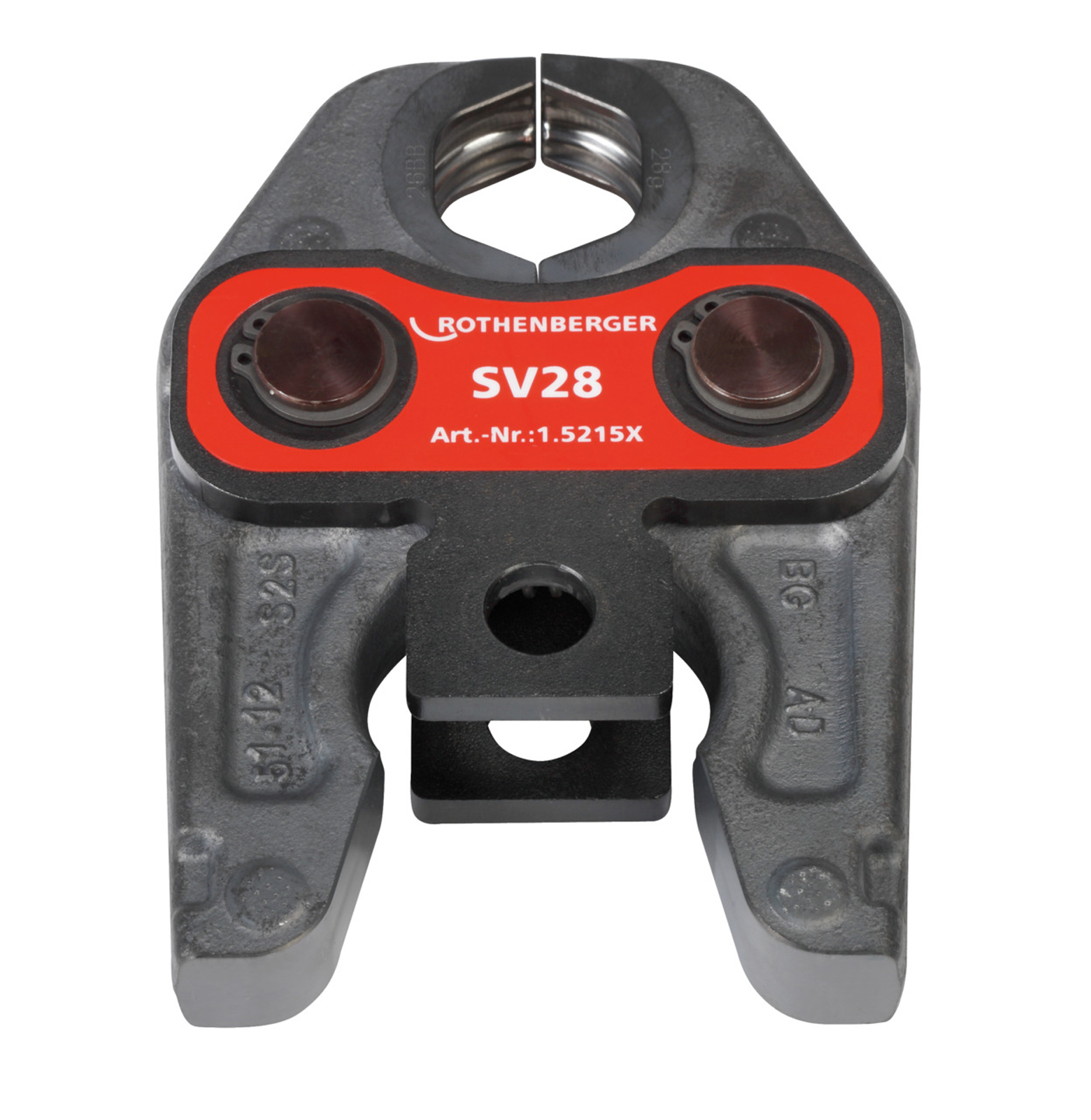 Badge Test ROTHENBERGER Pressbacke Standard V12 - 015211X