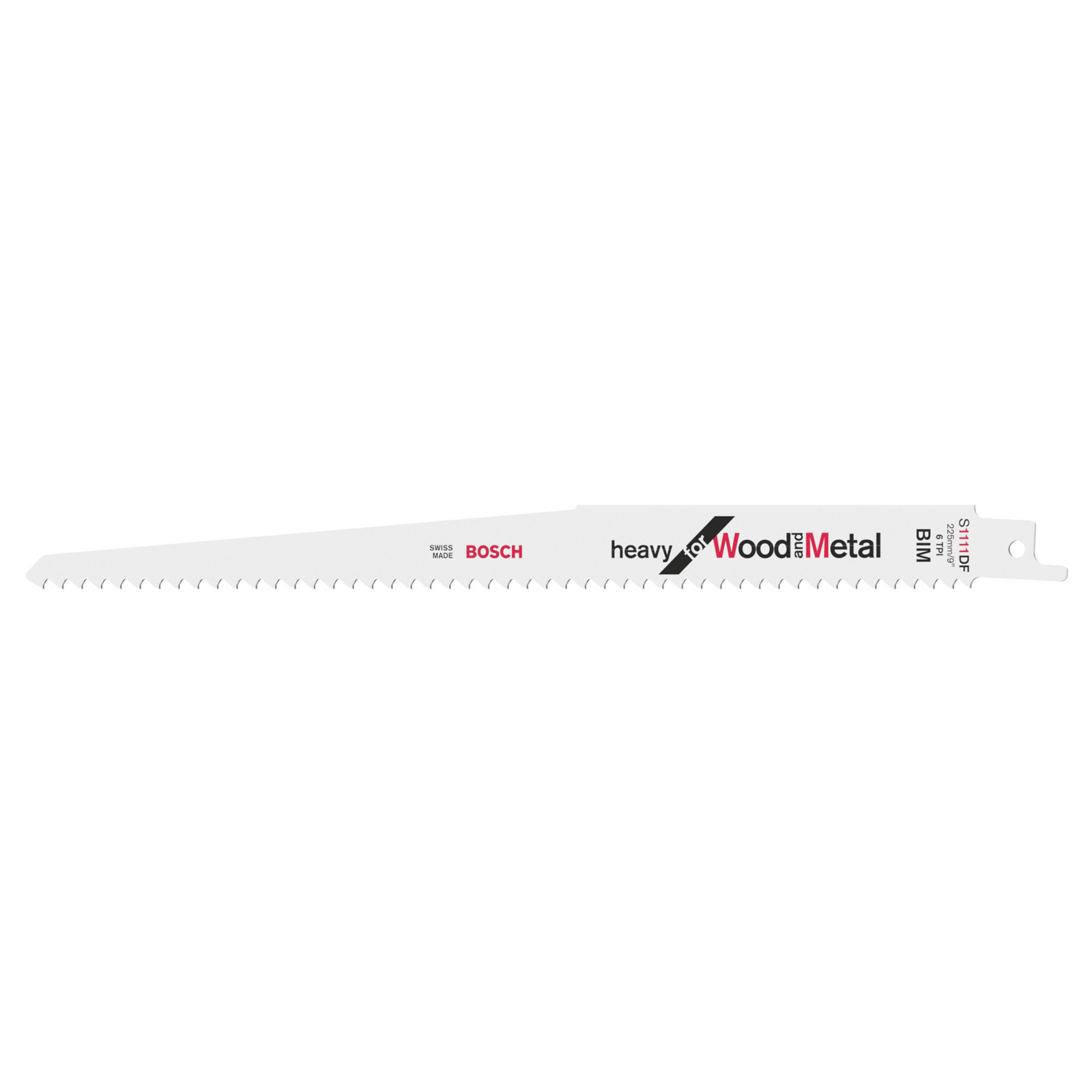 Bosch 5x Säbelsägeblatt S 1111 DF Heavy for Wood and Metal - 2608656261