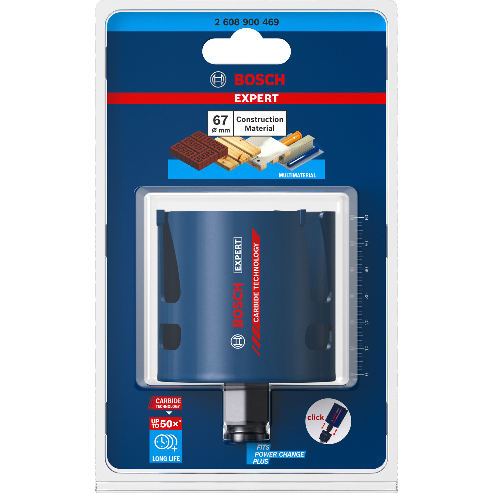 Bosch Expert Construction Material Lochsäge 67 x 60 mm - 2608900469