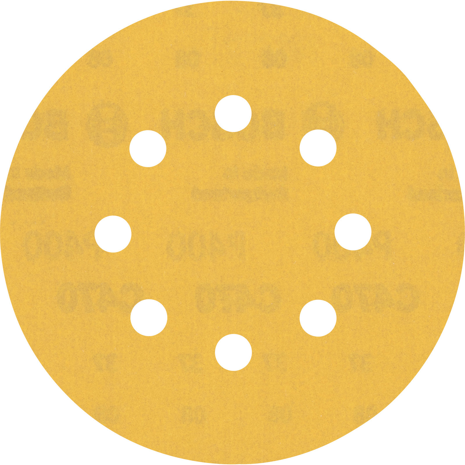 Bosch 50x Expert C470 Schleifpapier mit 8 Löchern für Exzenterschleifer 125 mm G 400 - 2608900916
